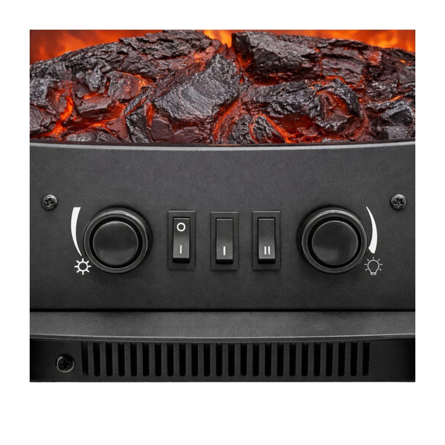 Chimenea Electrica Thorben FirePlace 3D 2 Potencias-3