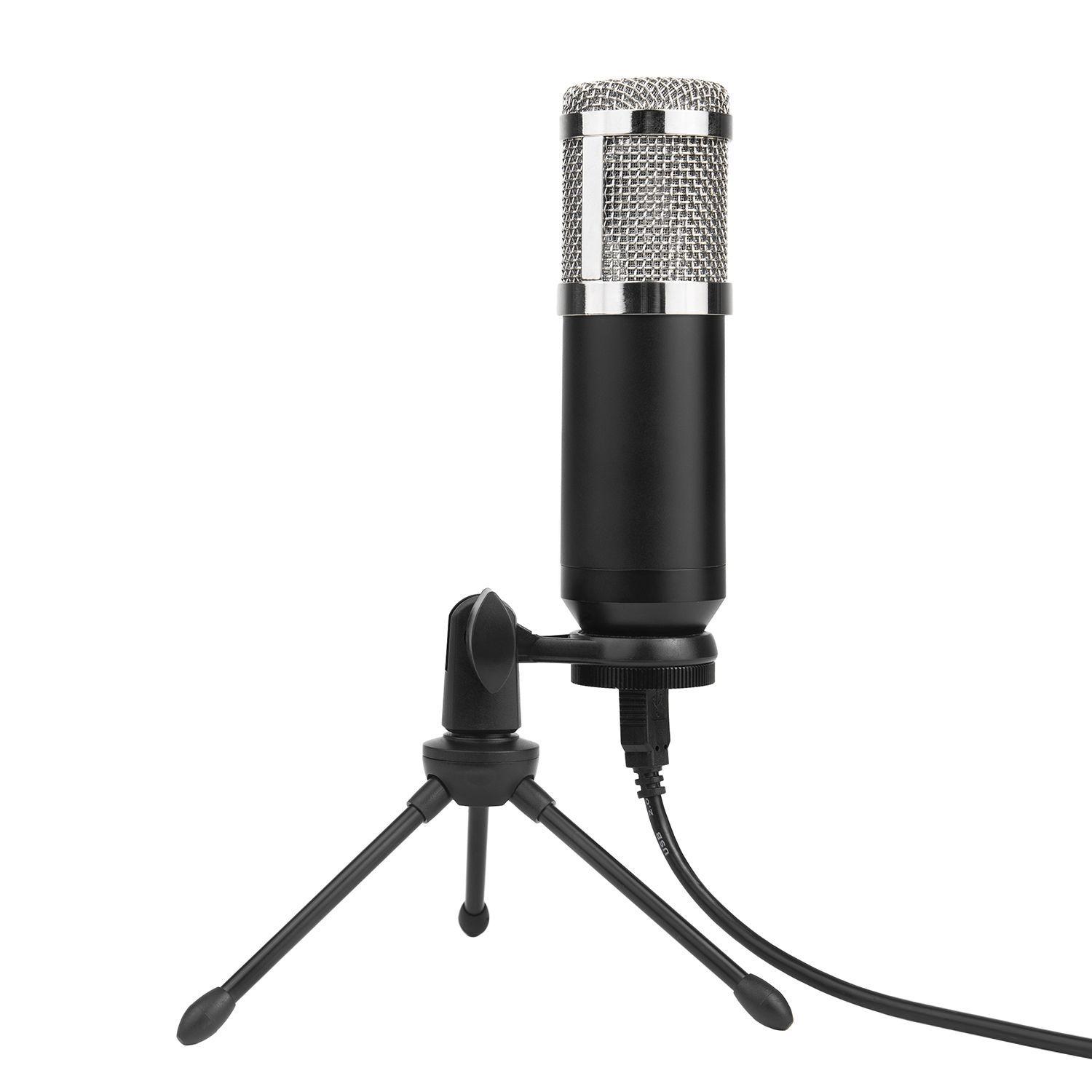 Micrófono USB Nibio HG 600 Condensador Trípode-3