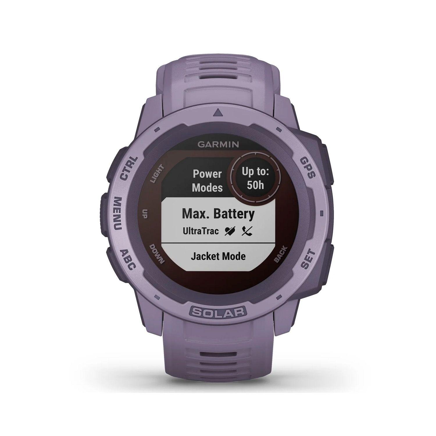 Reloj Garmin  Instinct Solar Orchid GPS-3