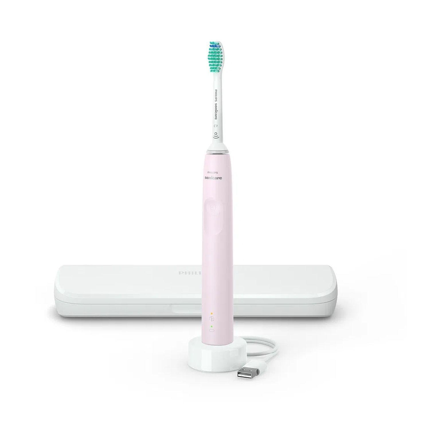 Cepillo Dental Eléctrico Philips HX3673/11 Sonicare Rosado-0