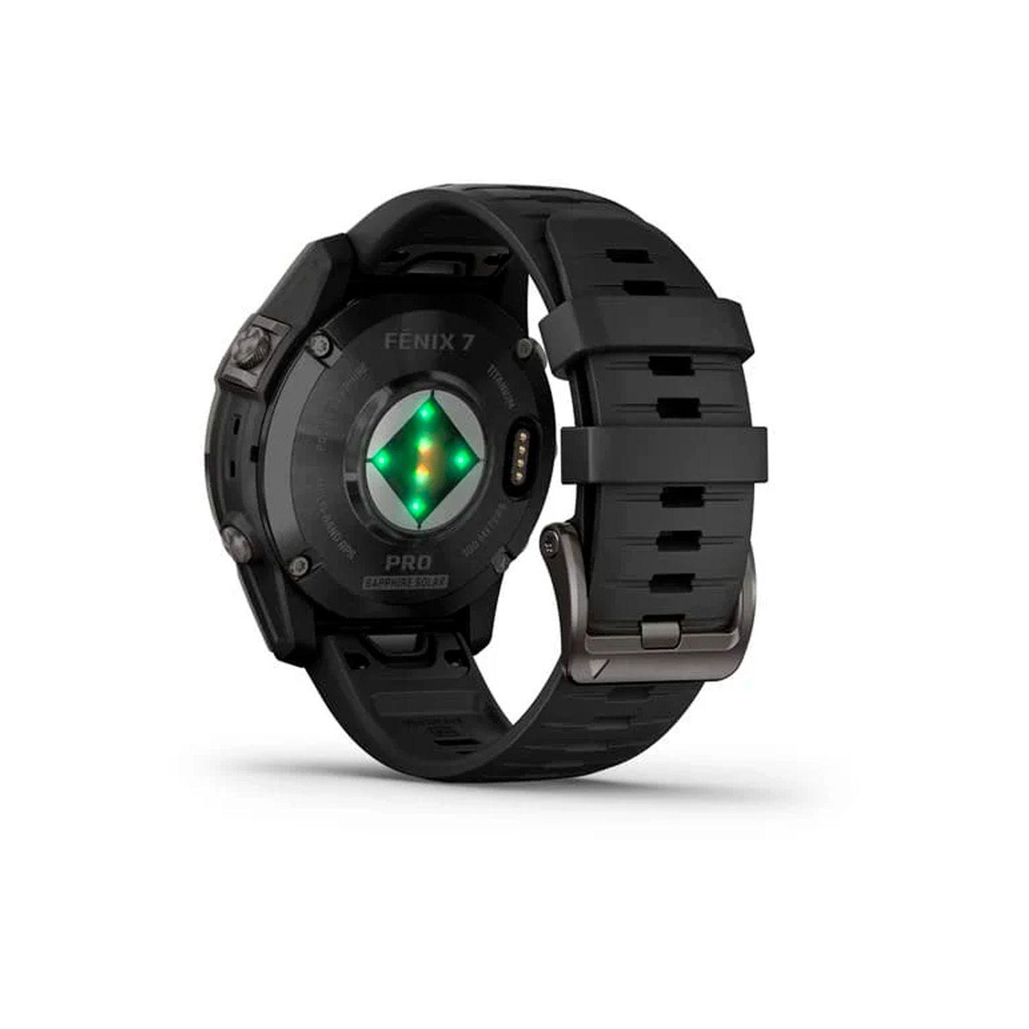 Reloj Garmin Fenix 7X Pro Saph Solar Carbon Greay Tit 51mm-2