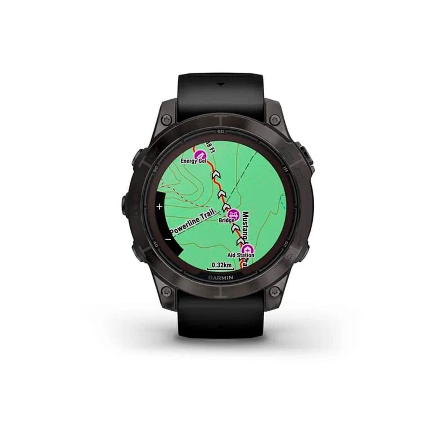 Reloj Garmin Fenix 7X Pro Saph Solar Carbon Greay Tit 51mm-3