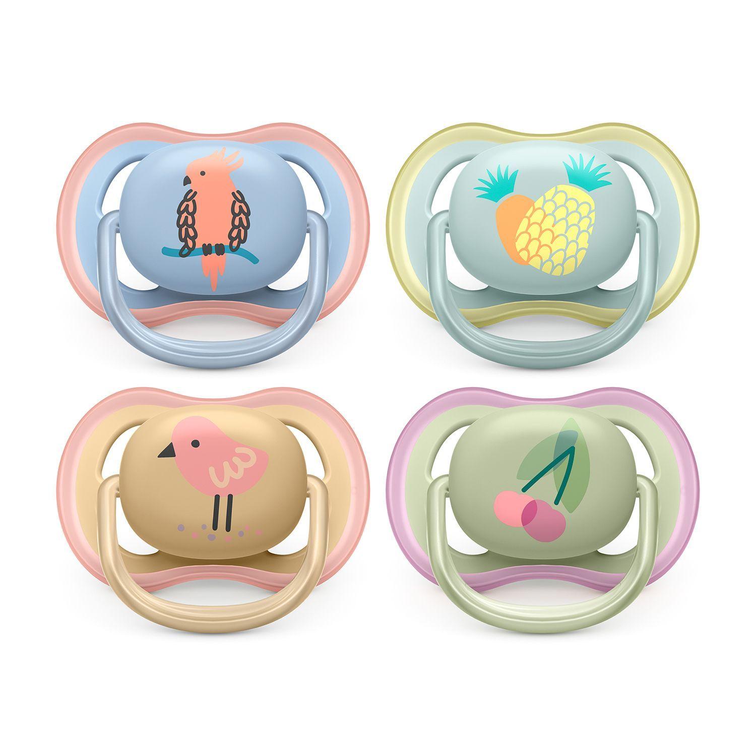 Chupete Avent Ultra Air Surtido 0-6m 2UN-0