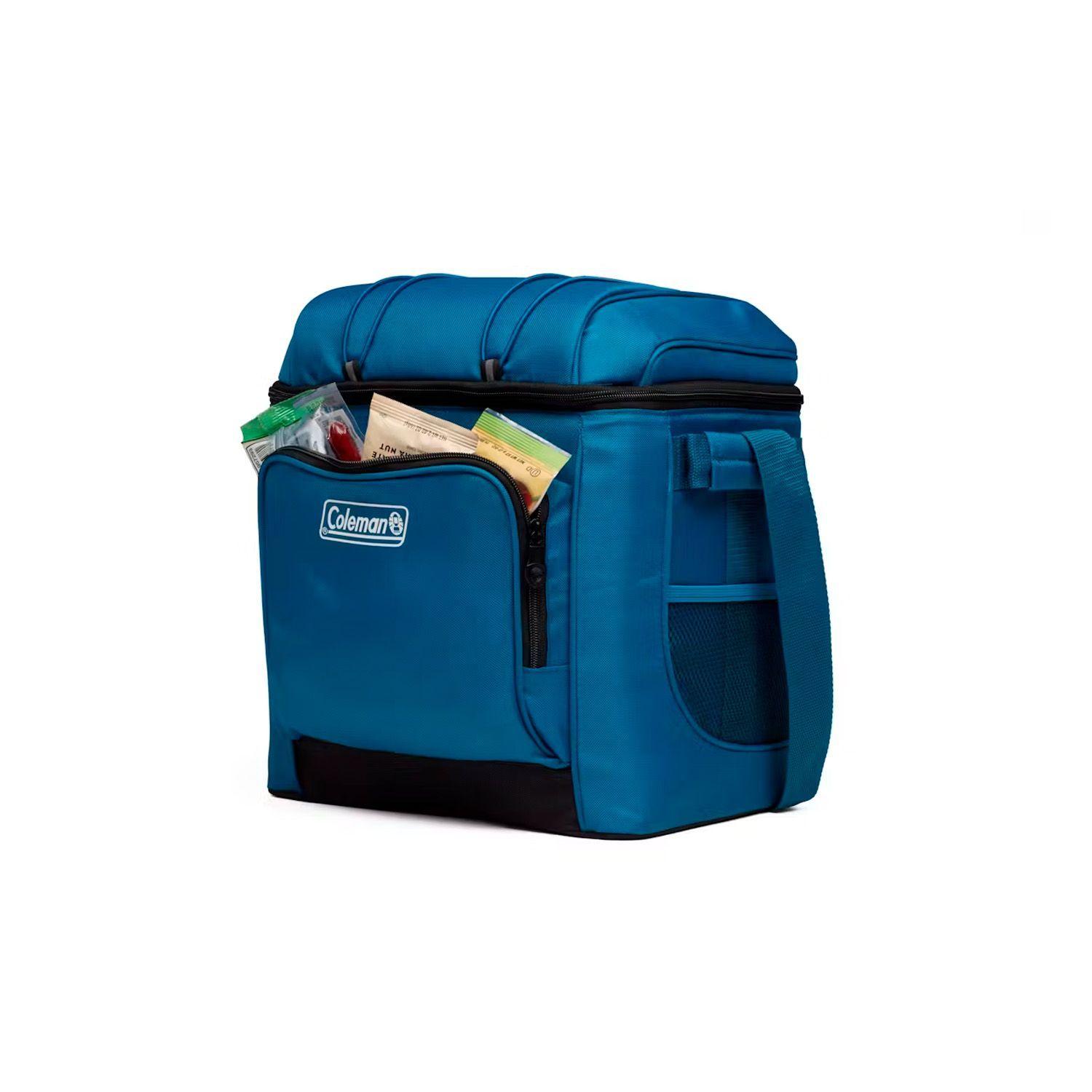 Cooler Portátil Blando Coleman 30 Latas Azul Profundo-2