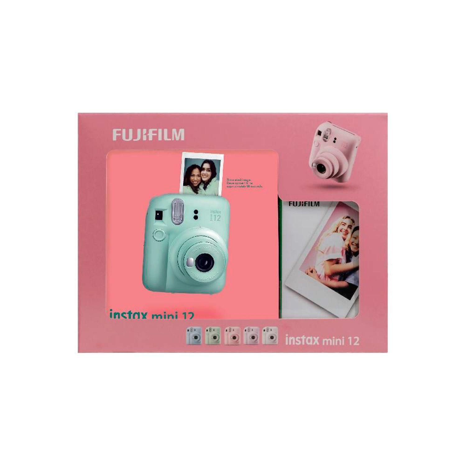 Pack C maras Instantaneas Instax Mini 12 Verde y Rosa-3