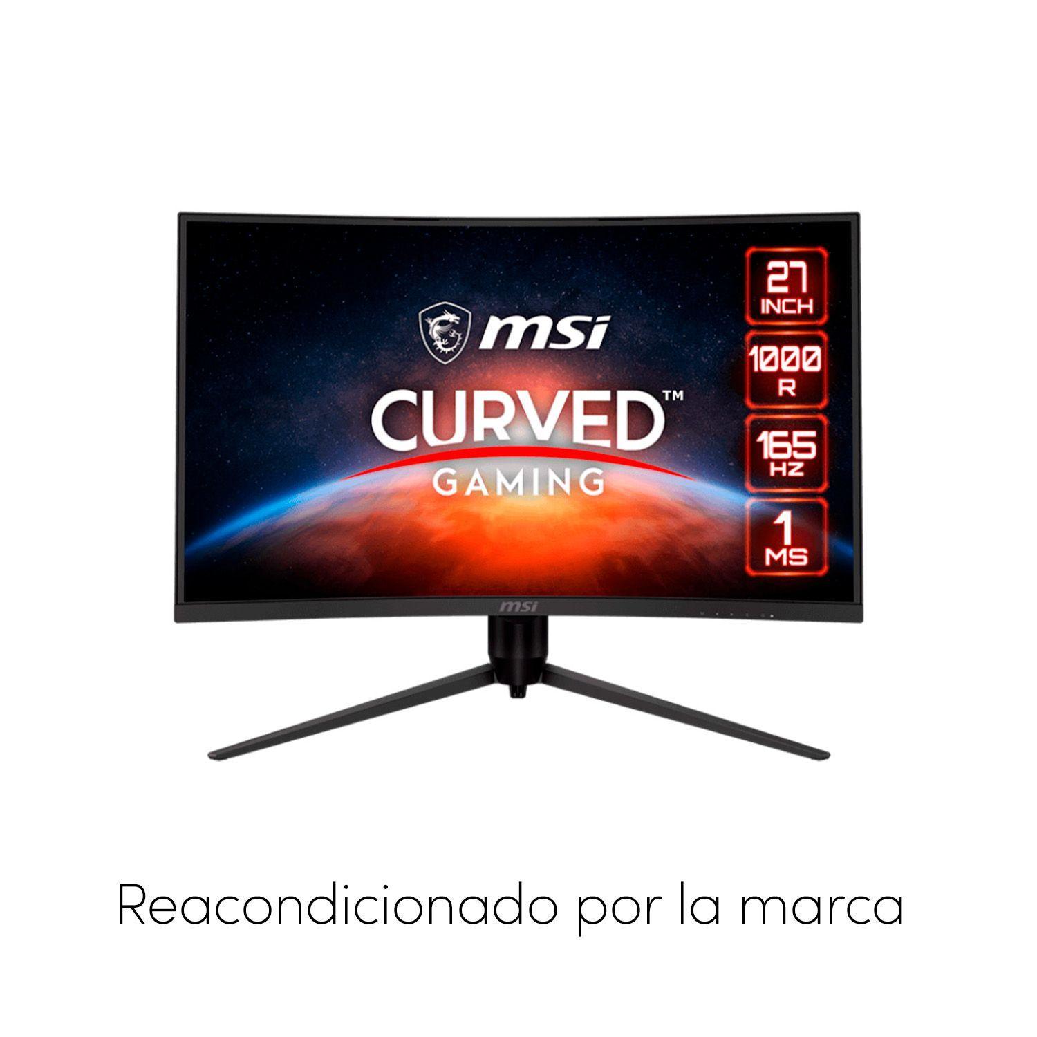 Monitor Gamer MSI Optix G271CQR 27" 2K WQHD Reacondicionado-1