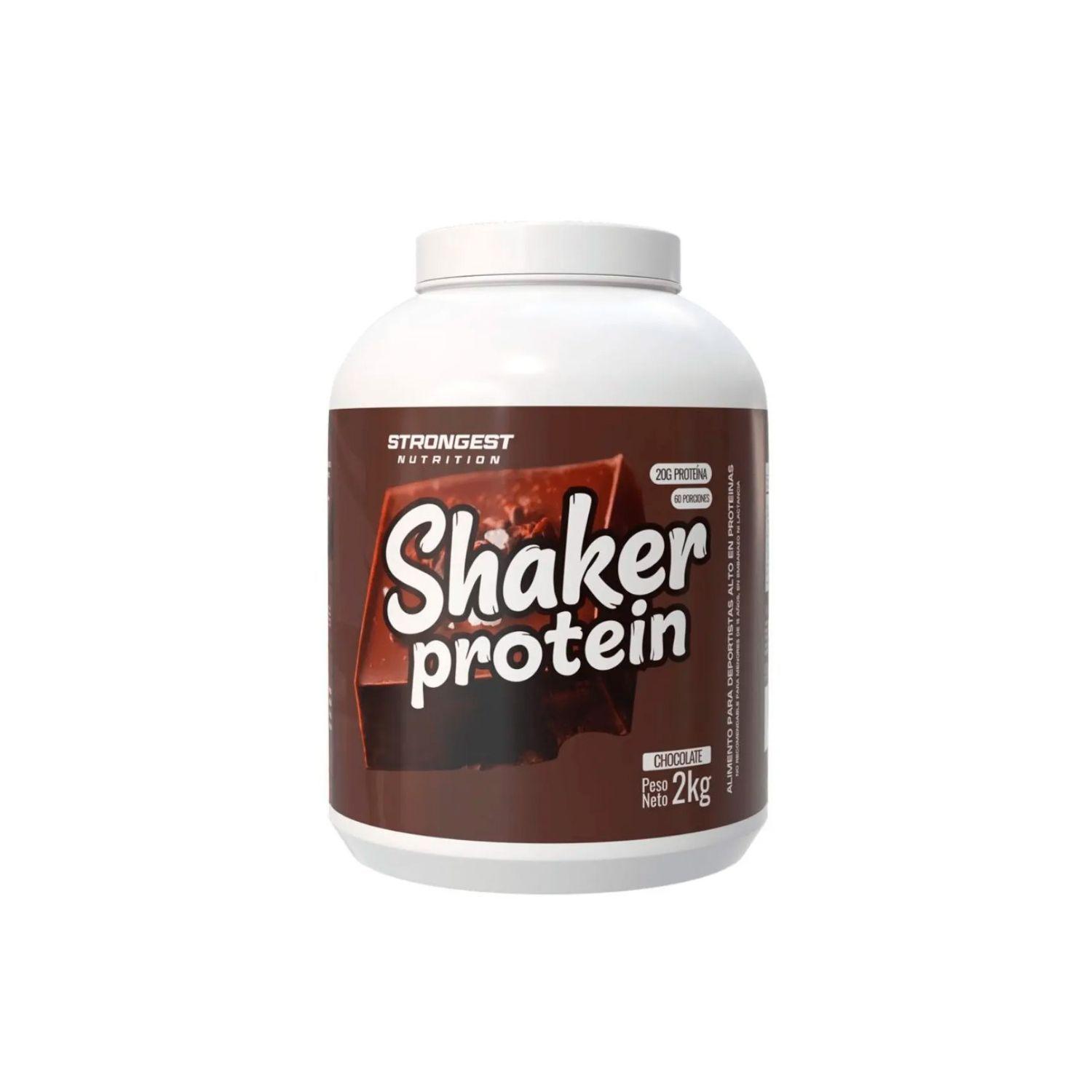 Proteina Shaker Protein Strongest 2kg Chocolate-0