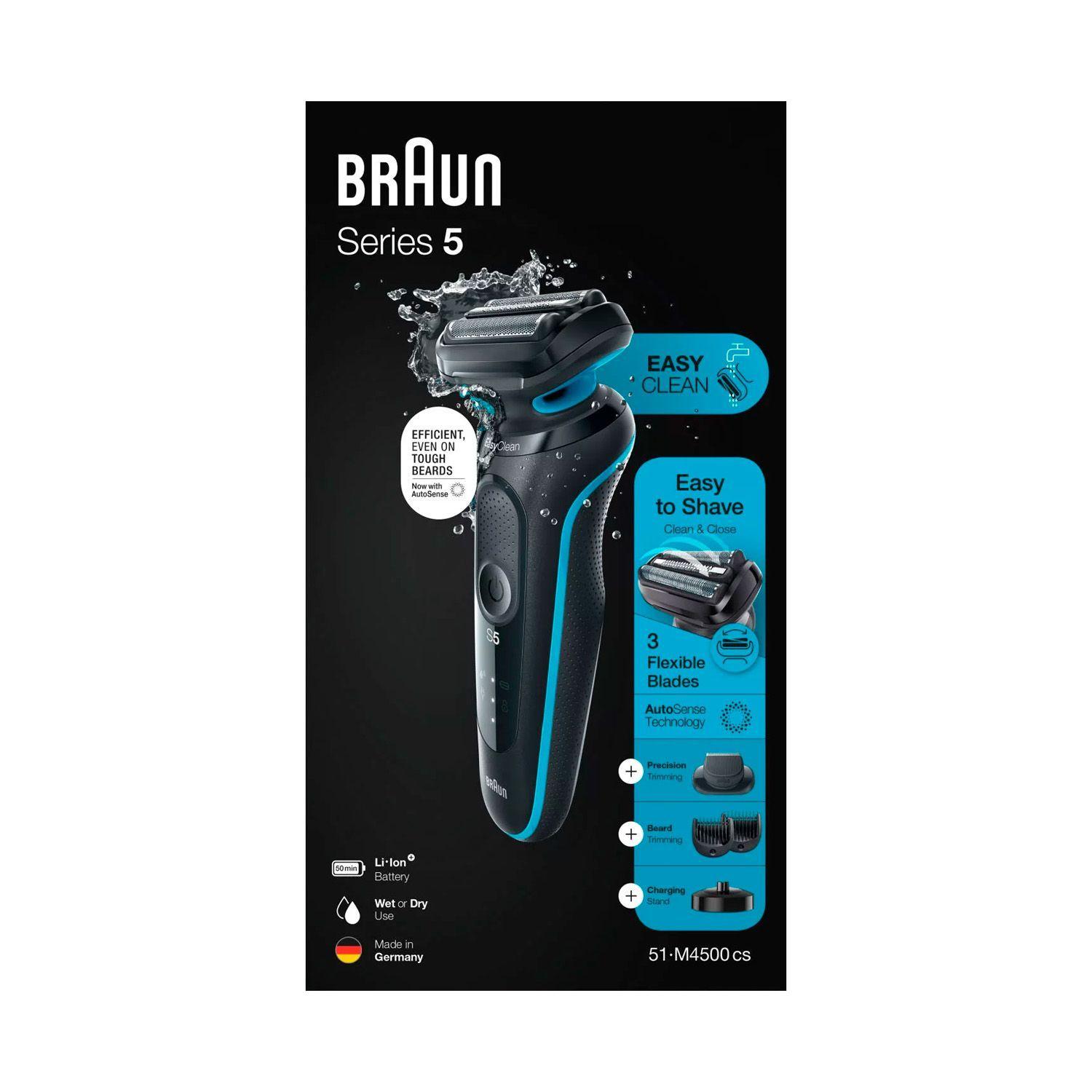 Maquina de Afeitar Braun Shaver 51-M4500cs-2