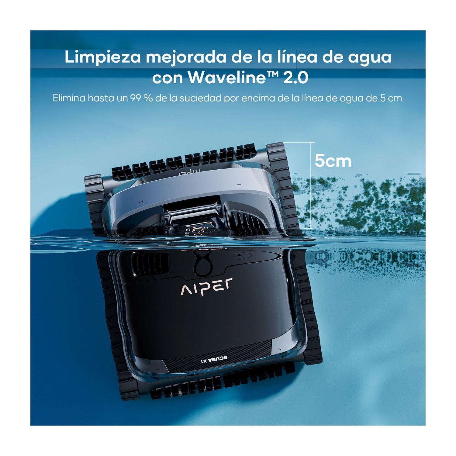 Robot Limpia Piscinas Inalámbrico Aiper Scuba X1-2