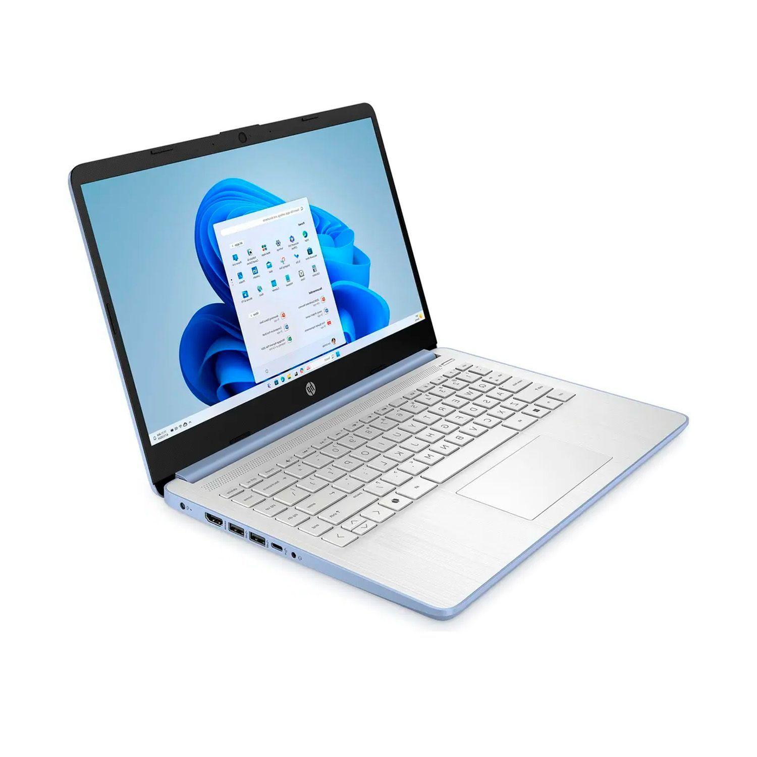 Notebook HP Intel N150 4GB 128GB UFS 14" HD W11 Sky Blue-2