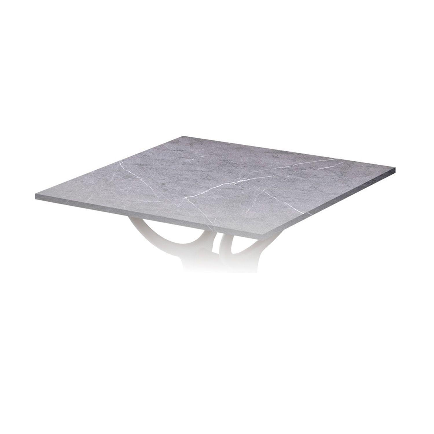 Mesa de Comedor Art 80x80 Gris-2
