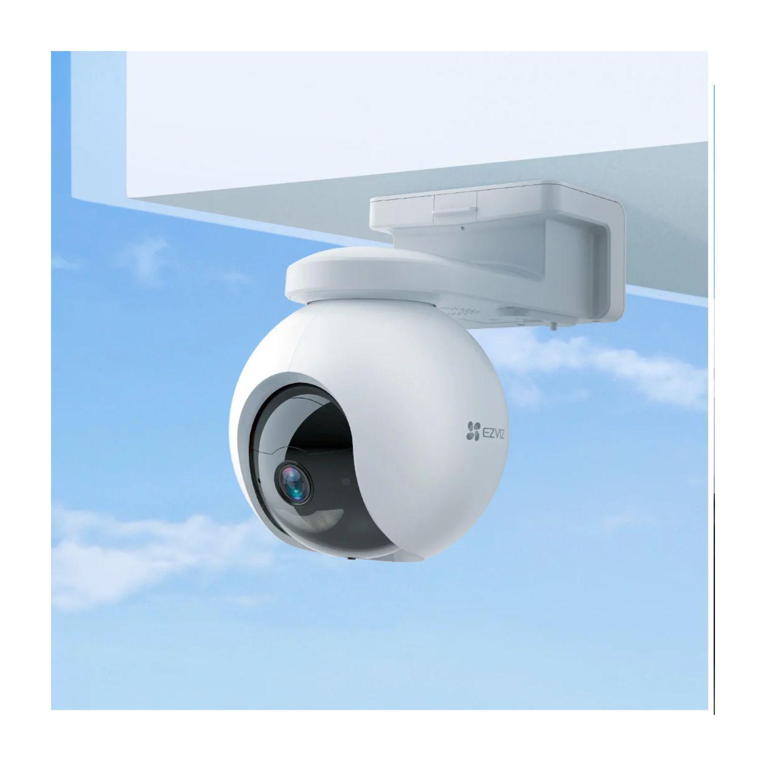 Camara de Seguridad IP Ezviz EB8 Pro 4K 4G Wifi Bater a Panel Solar 8W-2