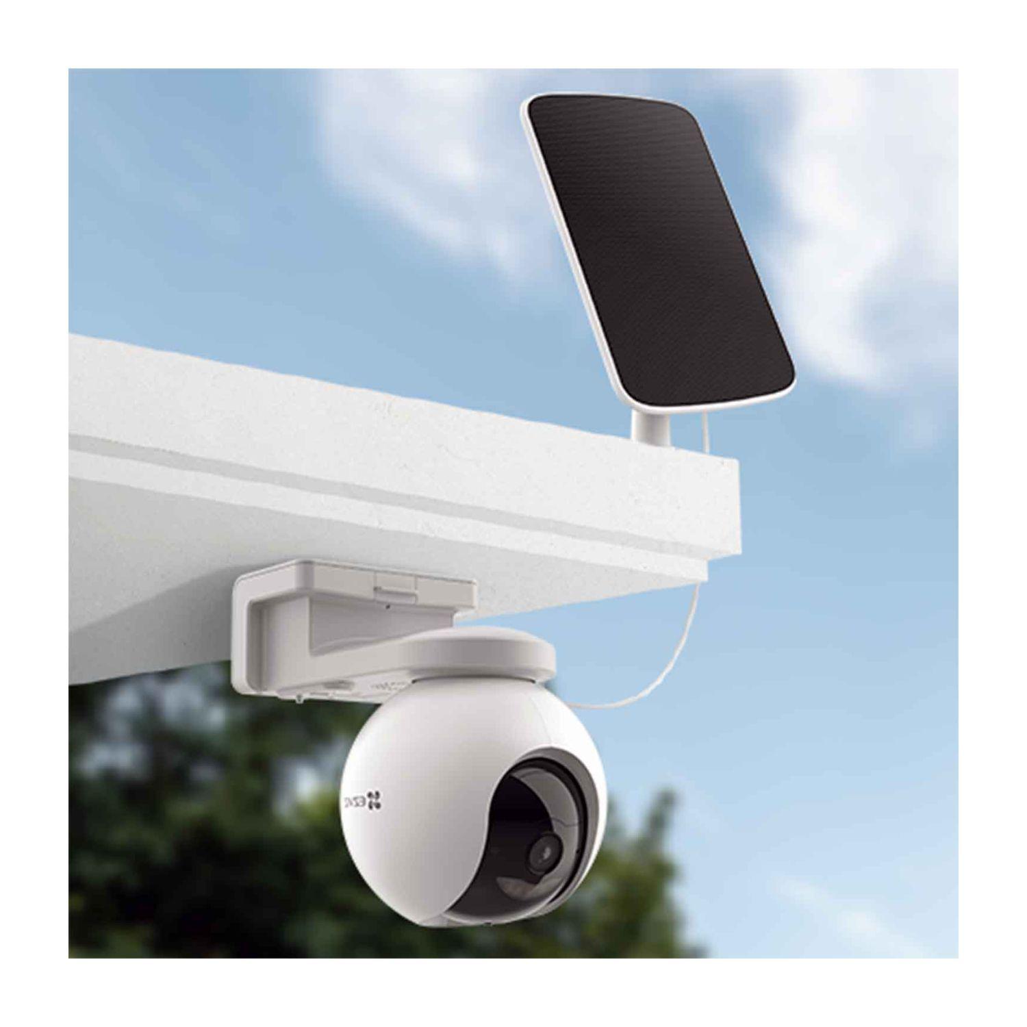 Camara de Seguridad IP Ezviz EB8 Pro 4K 4G Wifi Bater a Panel Solar 8W-4