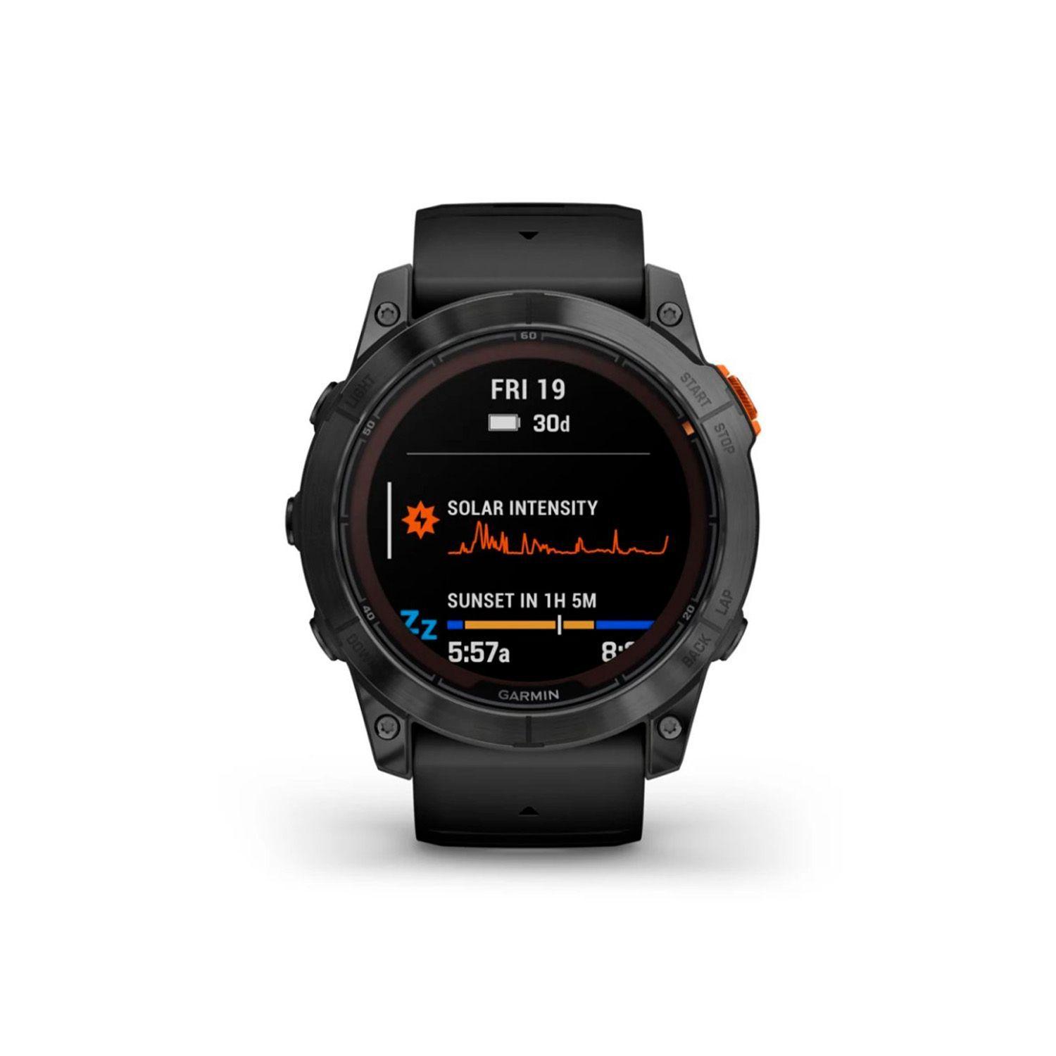 Reloj Garmin Fenix 7X Pro Solar Slate Gray Steel 51mm-1