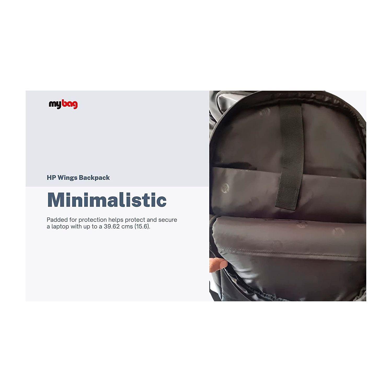 Mochila Hp Wings para Laptop 15.6" Negro-2
