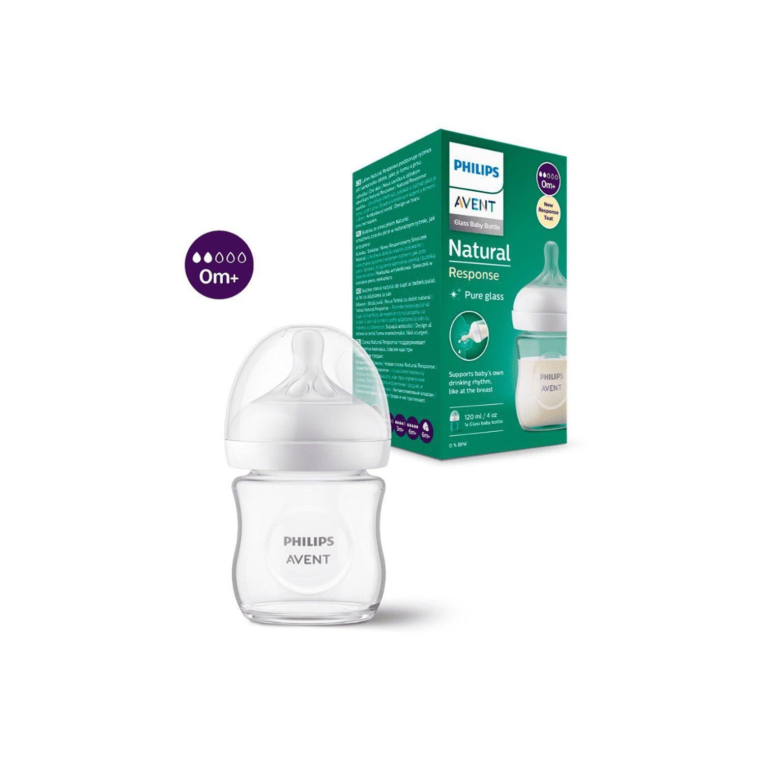 Mamadera Avent SCY930/01 Natural Response 120ml Vidrio-2