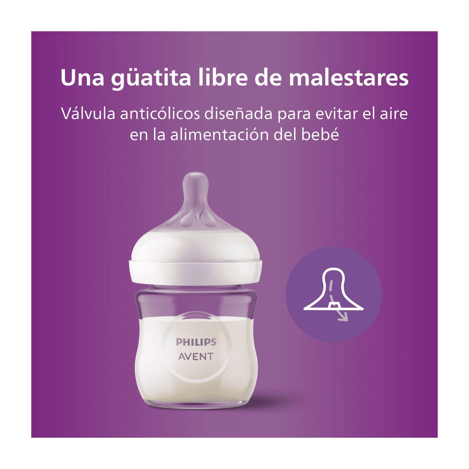 Mamadera Avent SCY930/01 Natural Response 120ml Vidrio-4