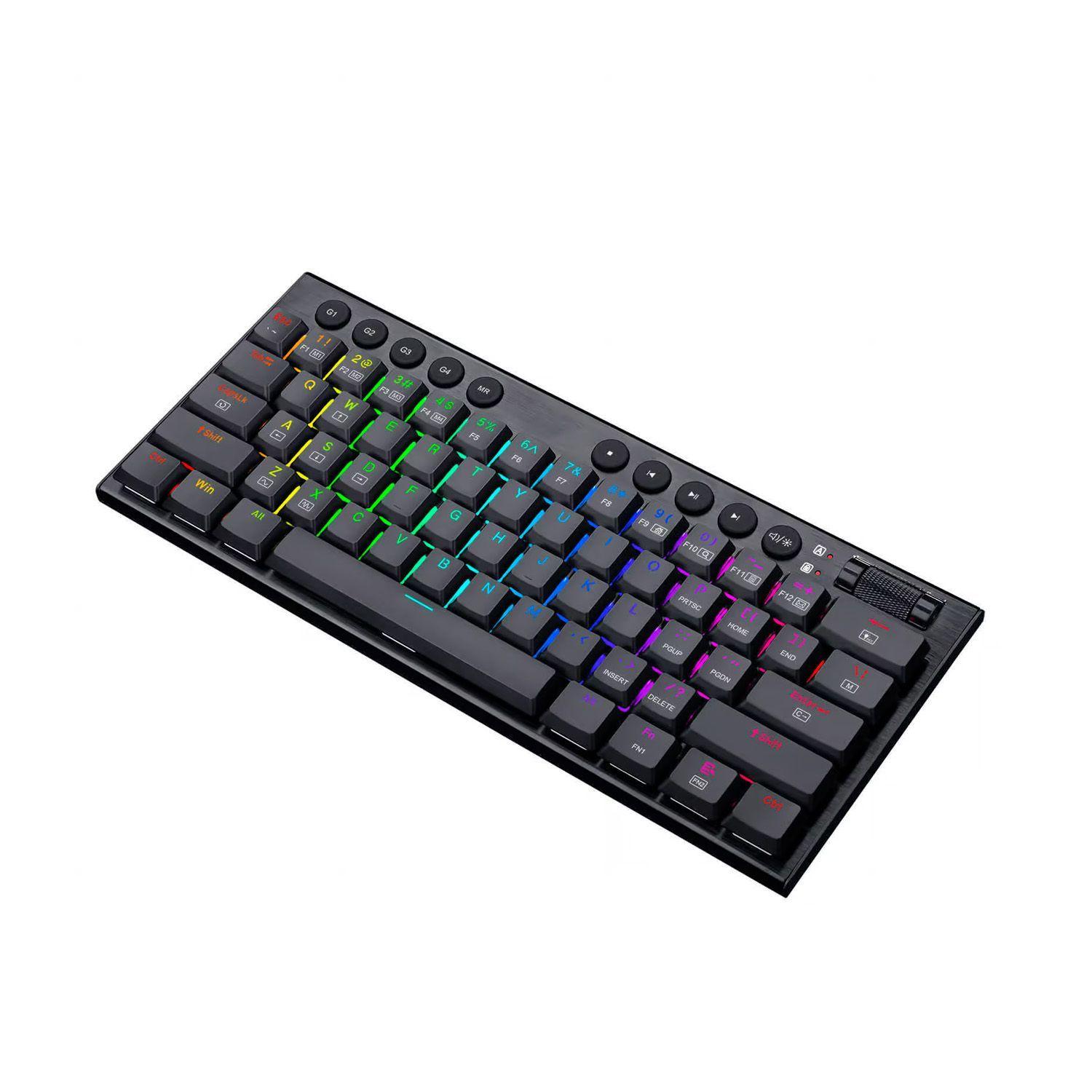 Teclado Gamer Redragon Horus Mini Wireless Inglés K632RGB-PRO Negro-3