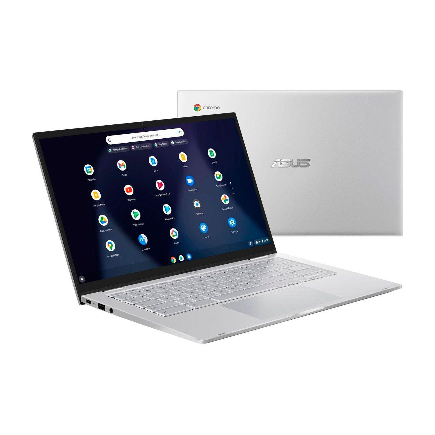 Notebook Chromebook Asus Intel Core 8GB 64GB 14' FHD-2