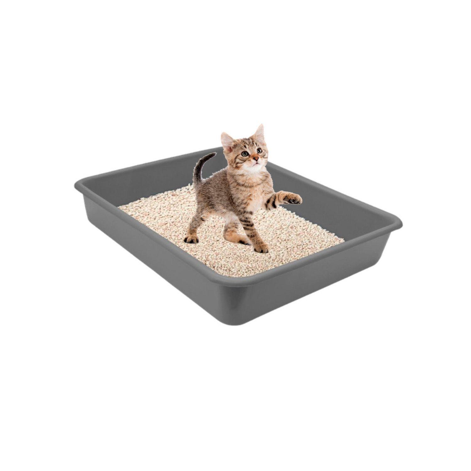 Bandeja para Arena Pet Club Gris-0