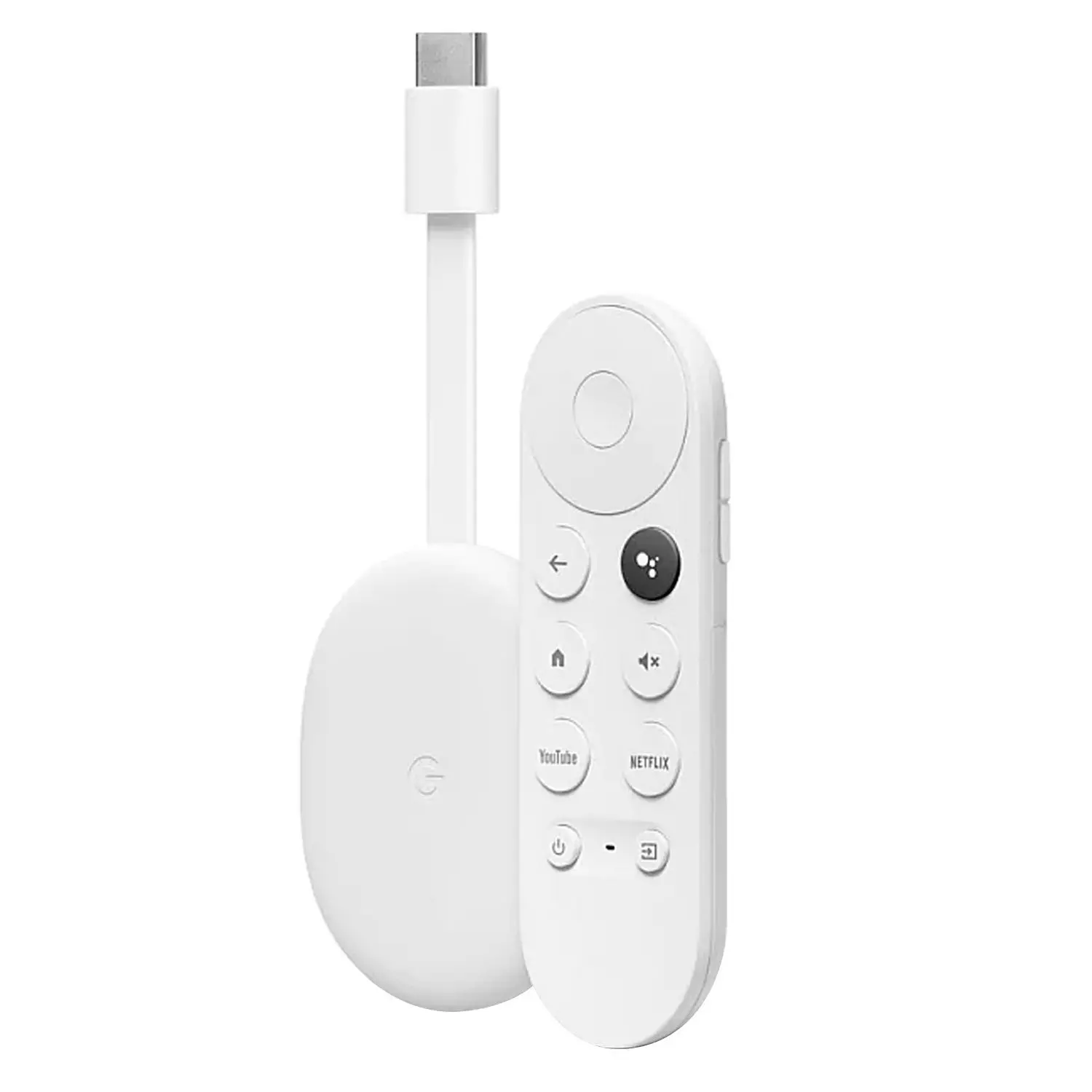 Reproductor de Streaming Google Chromecast 4 4K Blanco-0