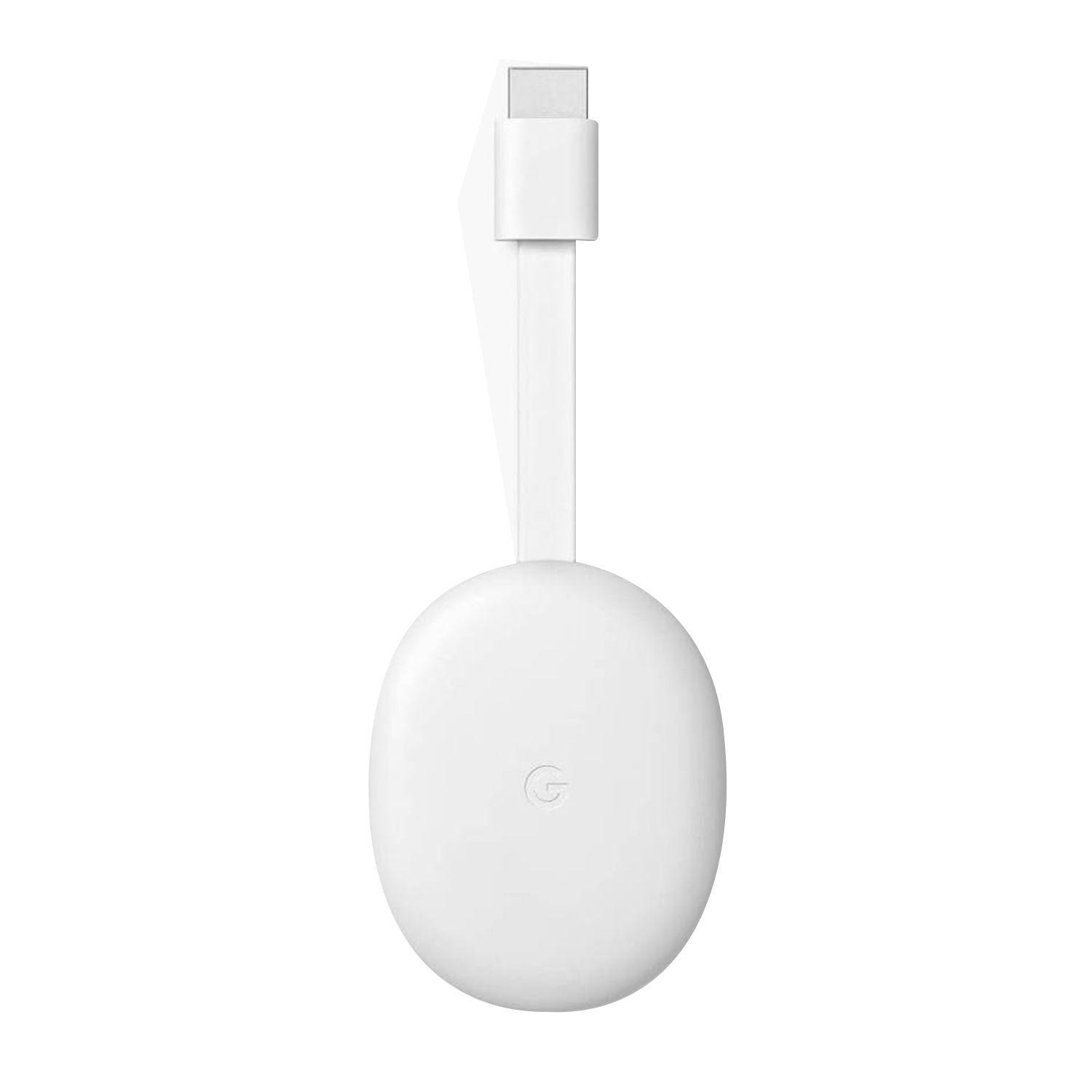 Reproductor de Streaming Google Chromecast 4 4K Blanco-2