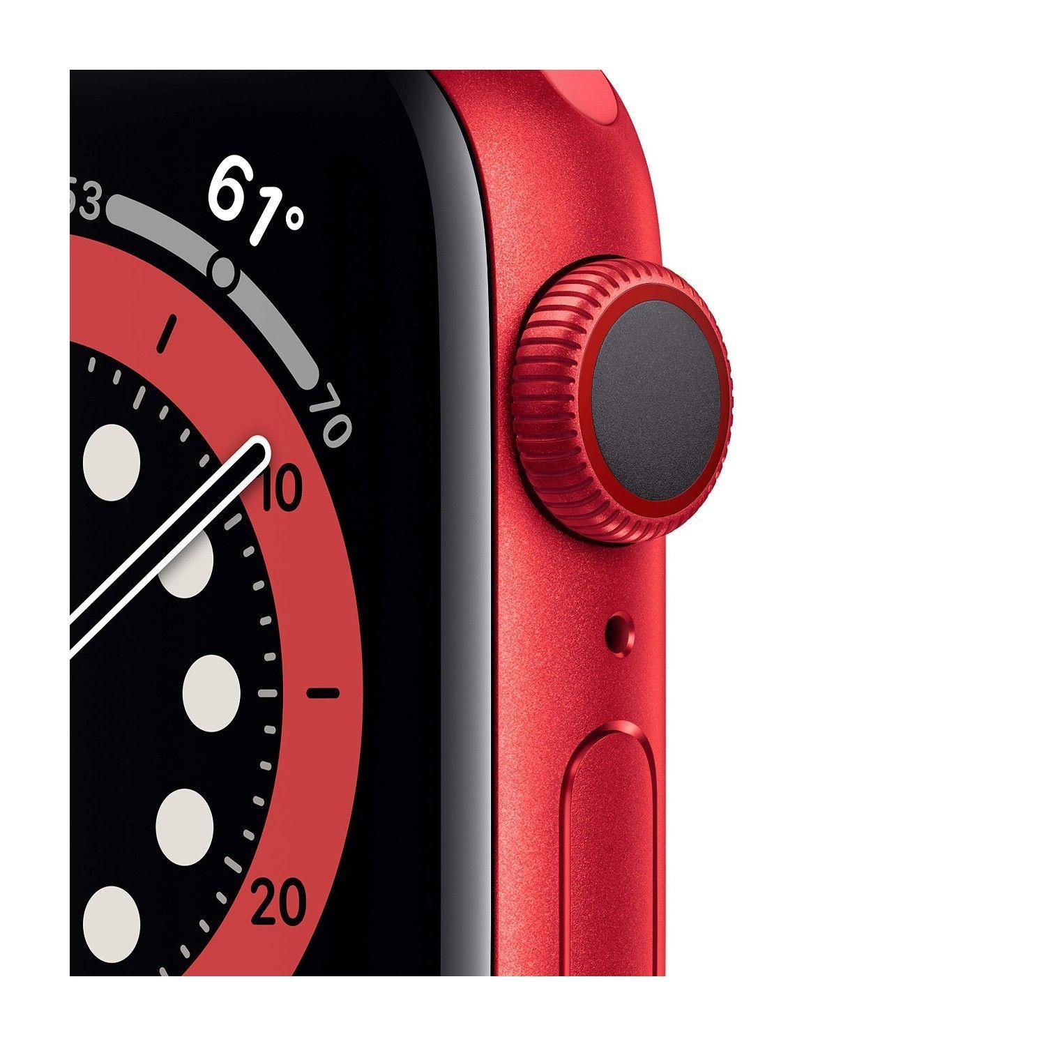 Reloj Apple Watch Series 6 40mm GPS Red Aluminum Case Red Sport Band-2