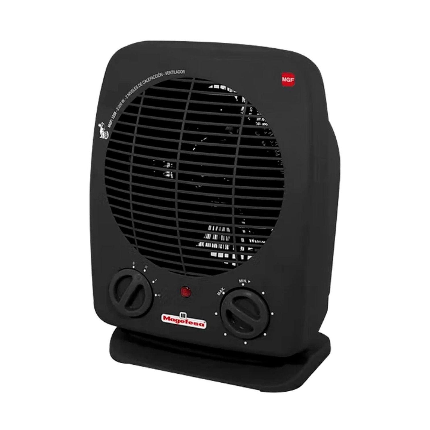 Termoventilador Magefesa Doggy MGF-1238 2 Vel 2000W Negro-0