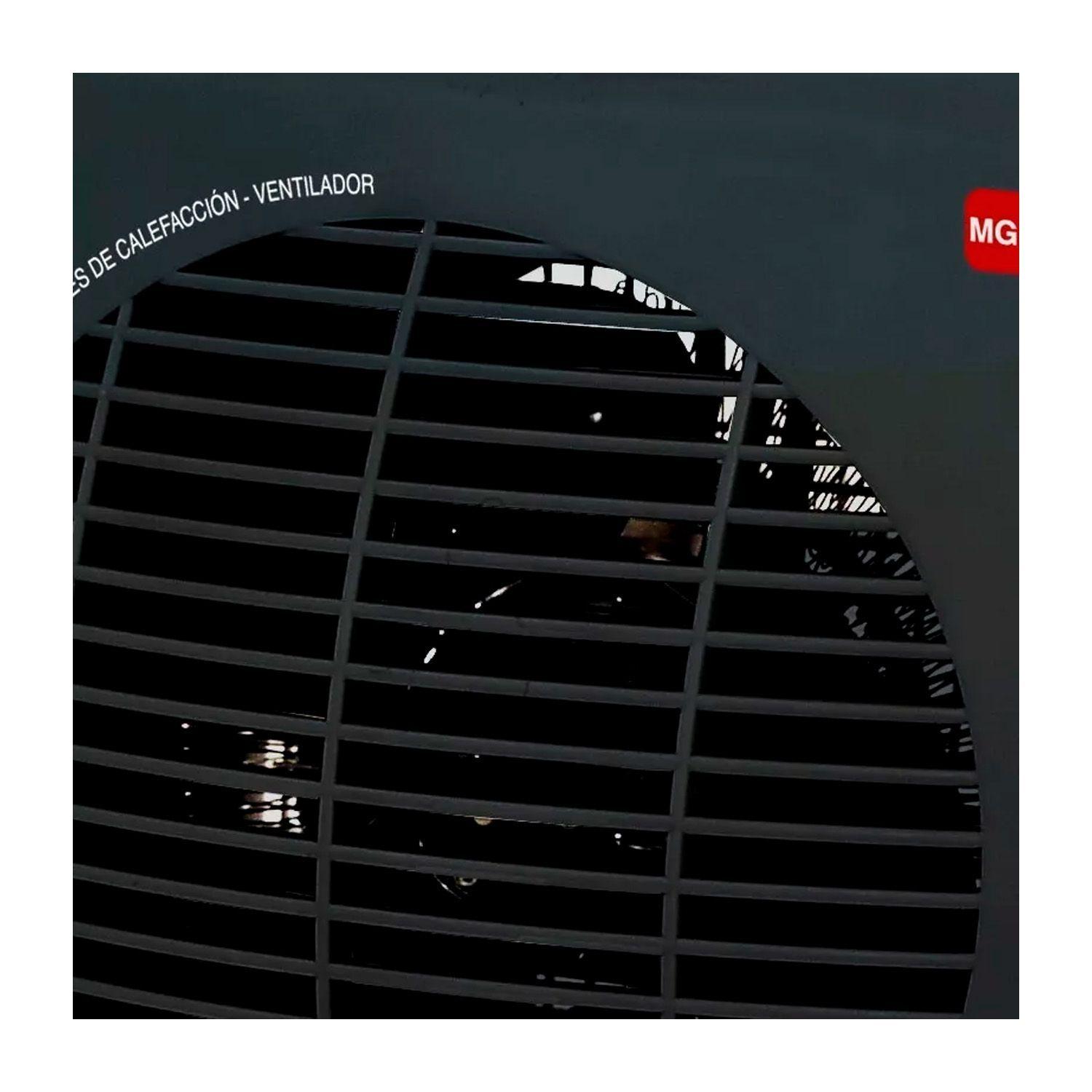 Termoventilador Magefesa Doggy MGF-1238 2 Vel 2000W Negro-1