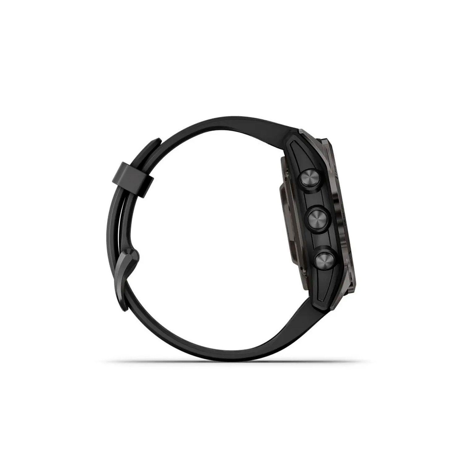 Reloj Garmin Epix Pro Gen 2 Sapphire 42mm Carbon Grey DLC Titanio Negro-3