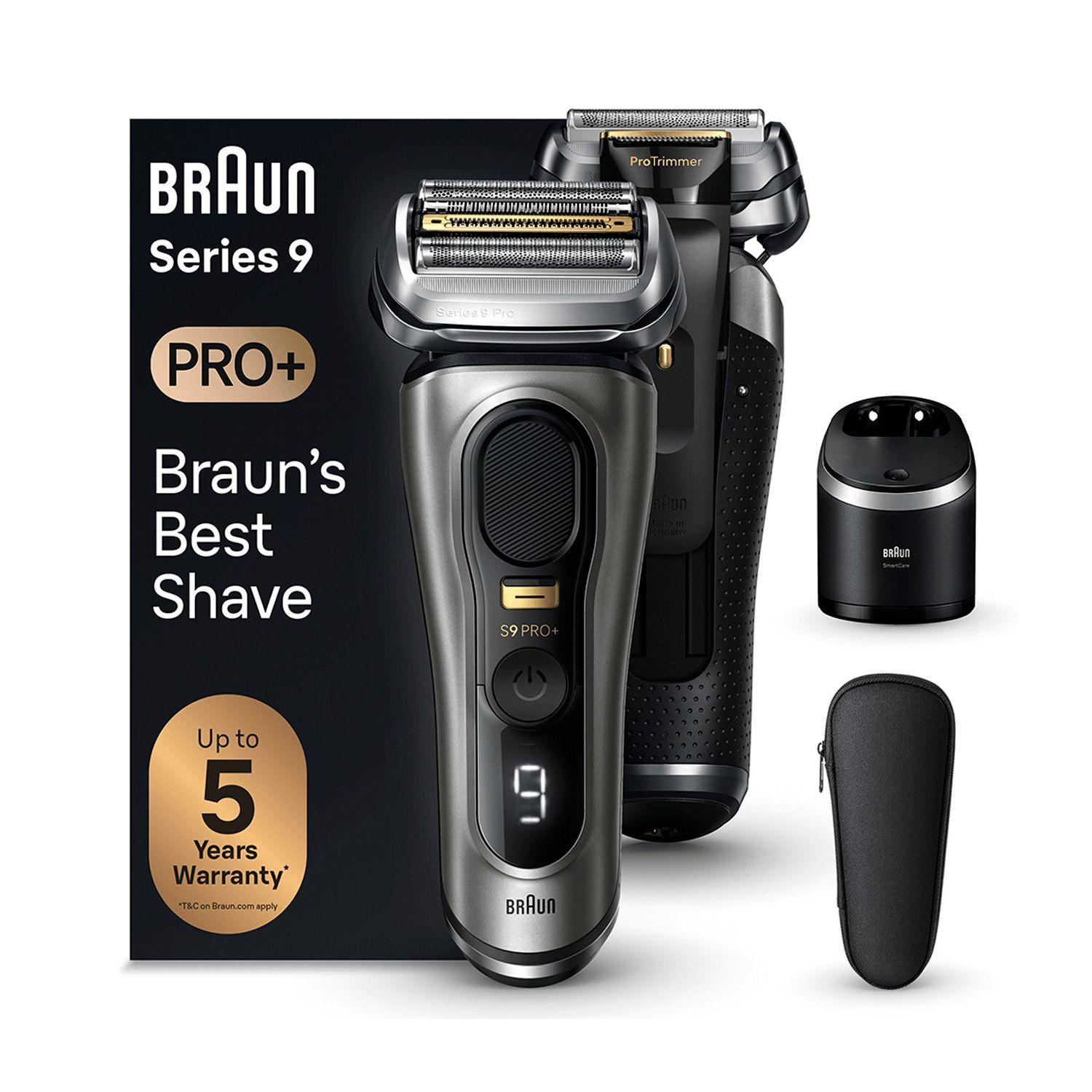 Maquina de Afeitar Braun Shaver 9565cc Gris Seco y húmedo-1