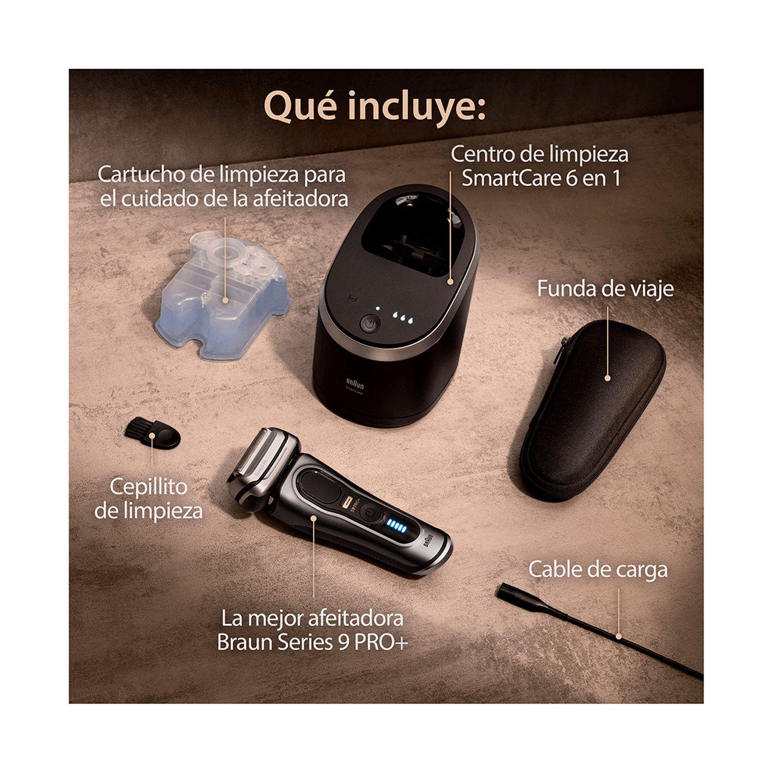 Maquina de Afeitar Braun Shaver 9565cc Gris Seco y húmedo-3