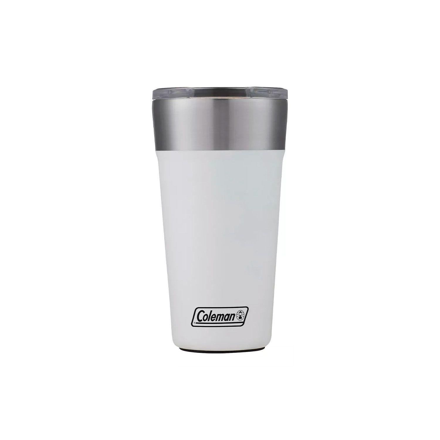 Vaso Térmico Coleman Brew Tumbler 600ml 20oz White Truffle-0