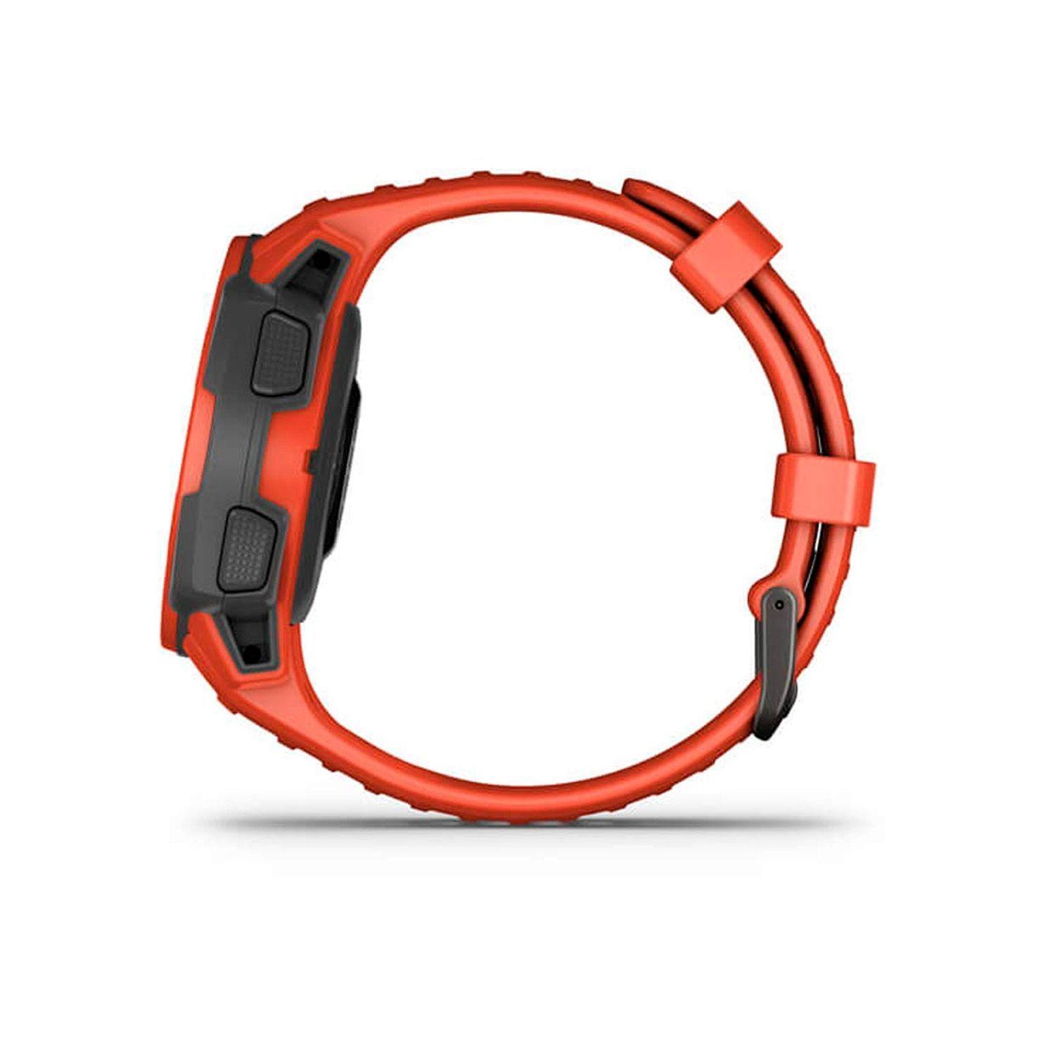 Smartwatch Garmin Instinct Solar Flame Red Gps-3