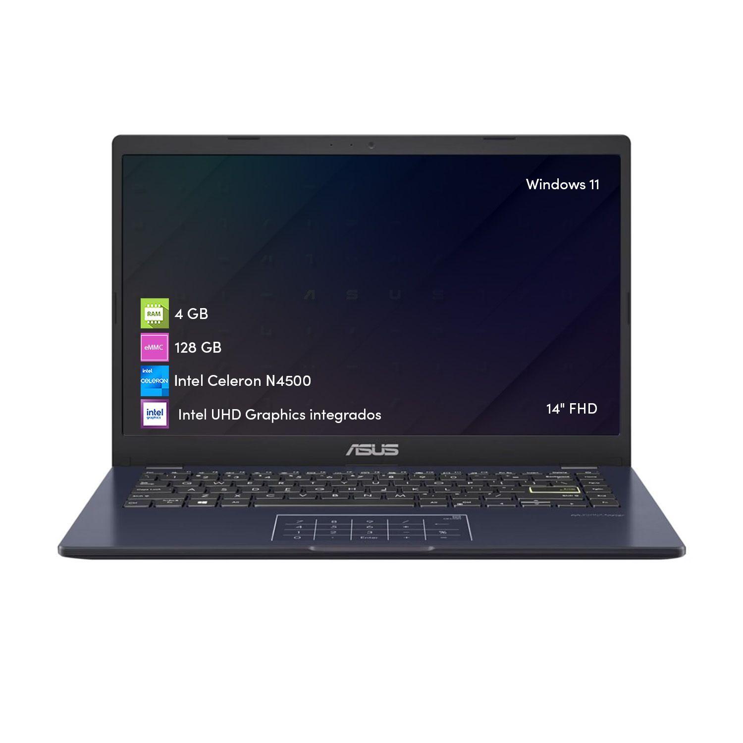 Notebook Asus L410 Celeron 4GB 128GB 14 FHD Win11-0