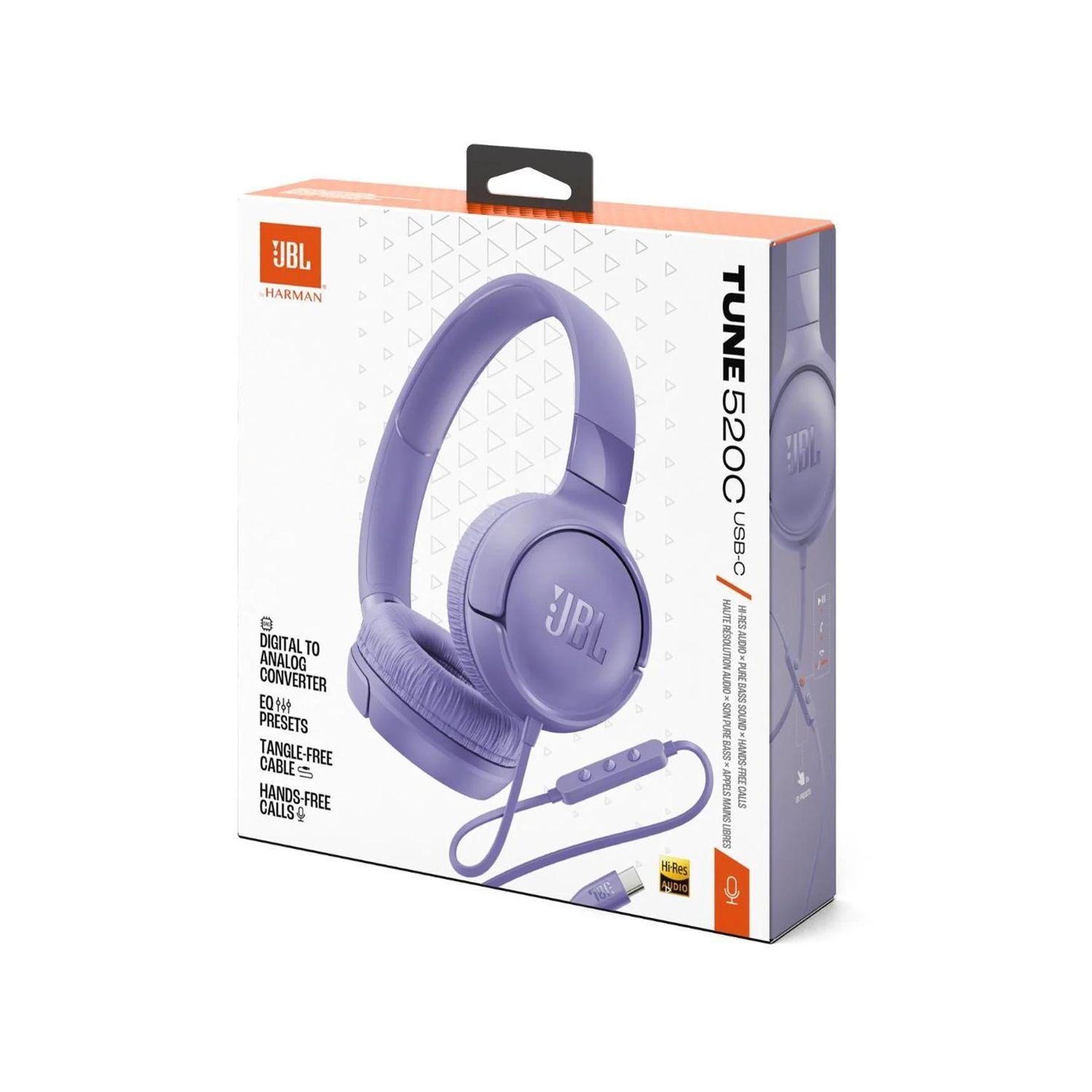 Audífonos JBL Tune 520C USB-C Purpura-3