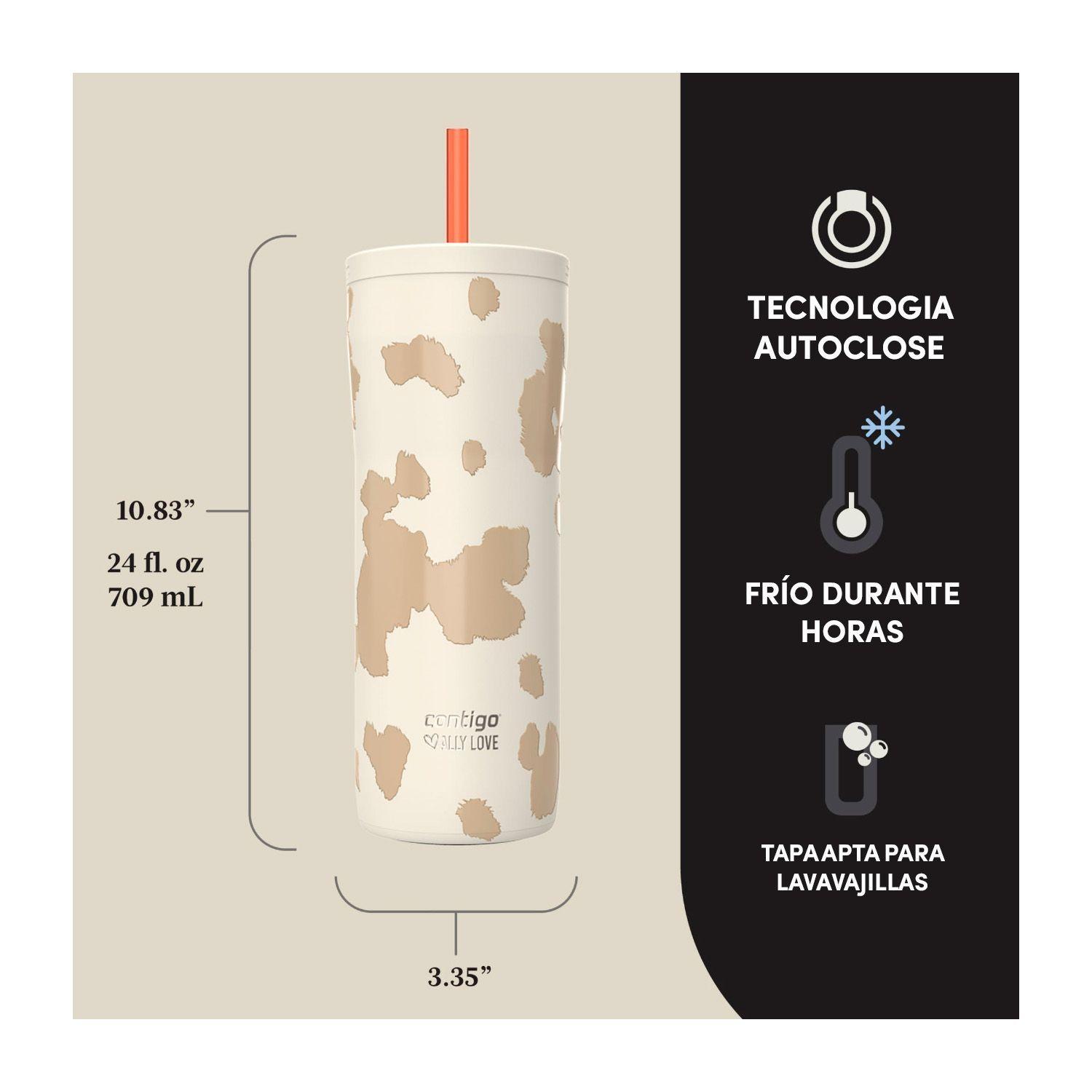 Botella Termica Contigo Streeterville 710ml Antifugas Oatmilk Cowhide-1