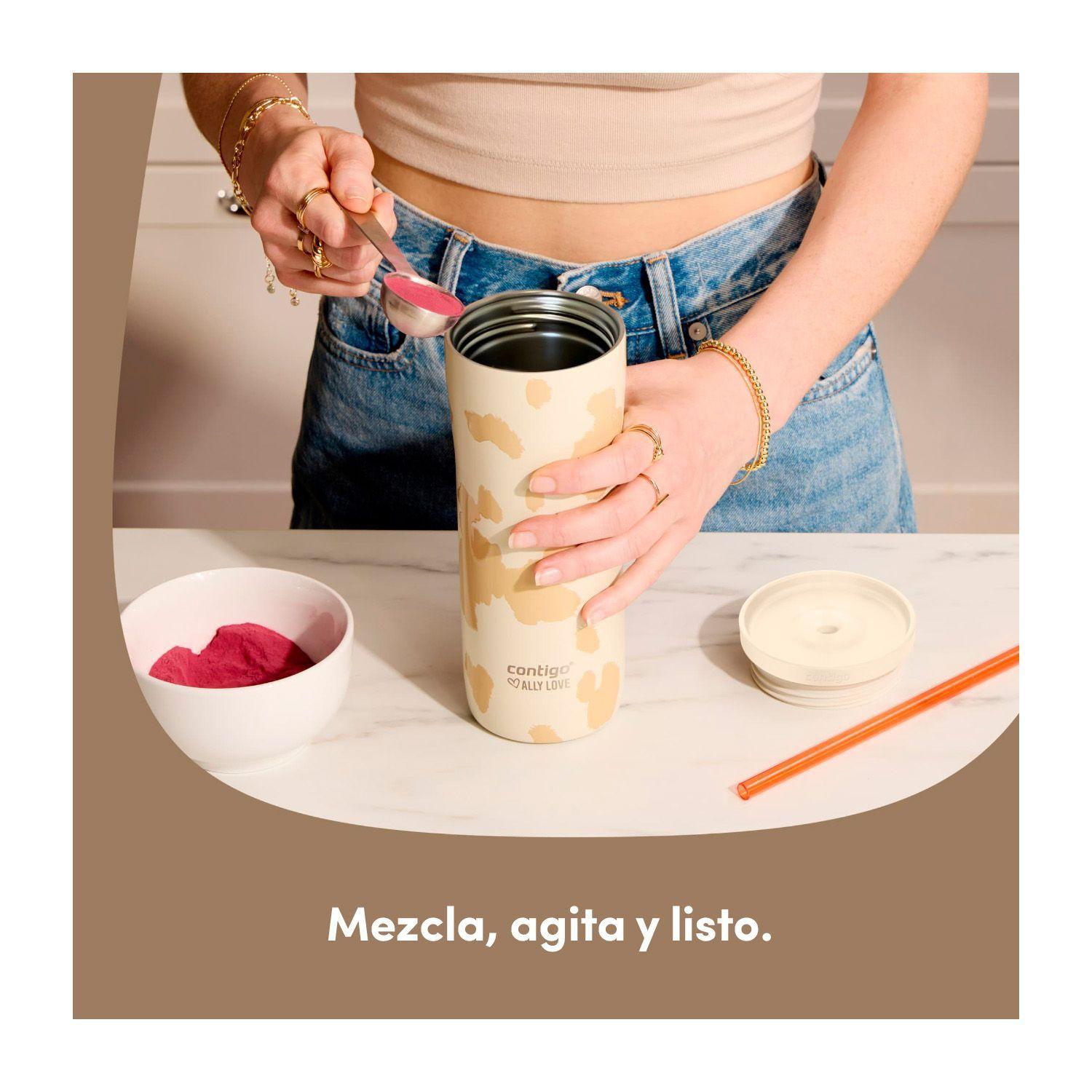 Botella Termica Contigo Streeterville 710ml Antifugas Oatmilk Cowhide-3