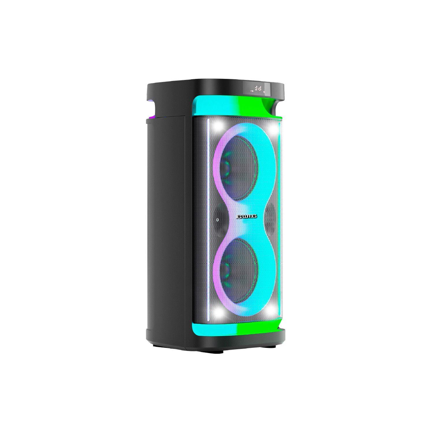 Parlante Portátil Bluetooth Aiwa Aw-poh4d Karaoke Tws Led 60W-3