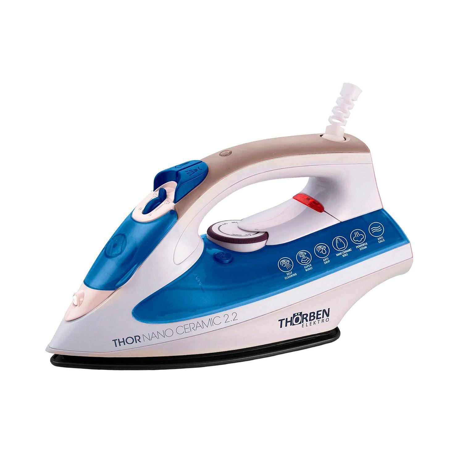 Plancha a Vapor Thorben Nano Ceramic 2.2 2200W-0