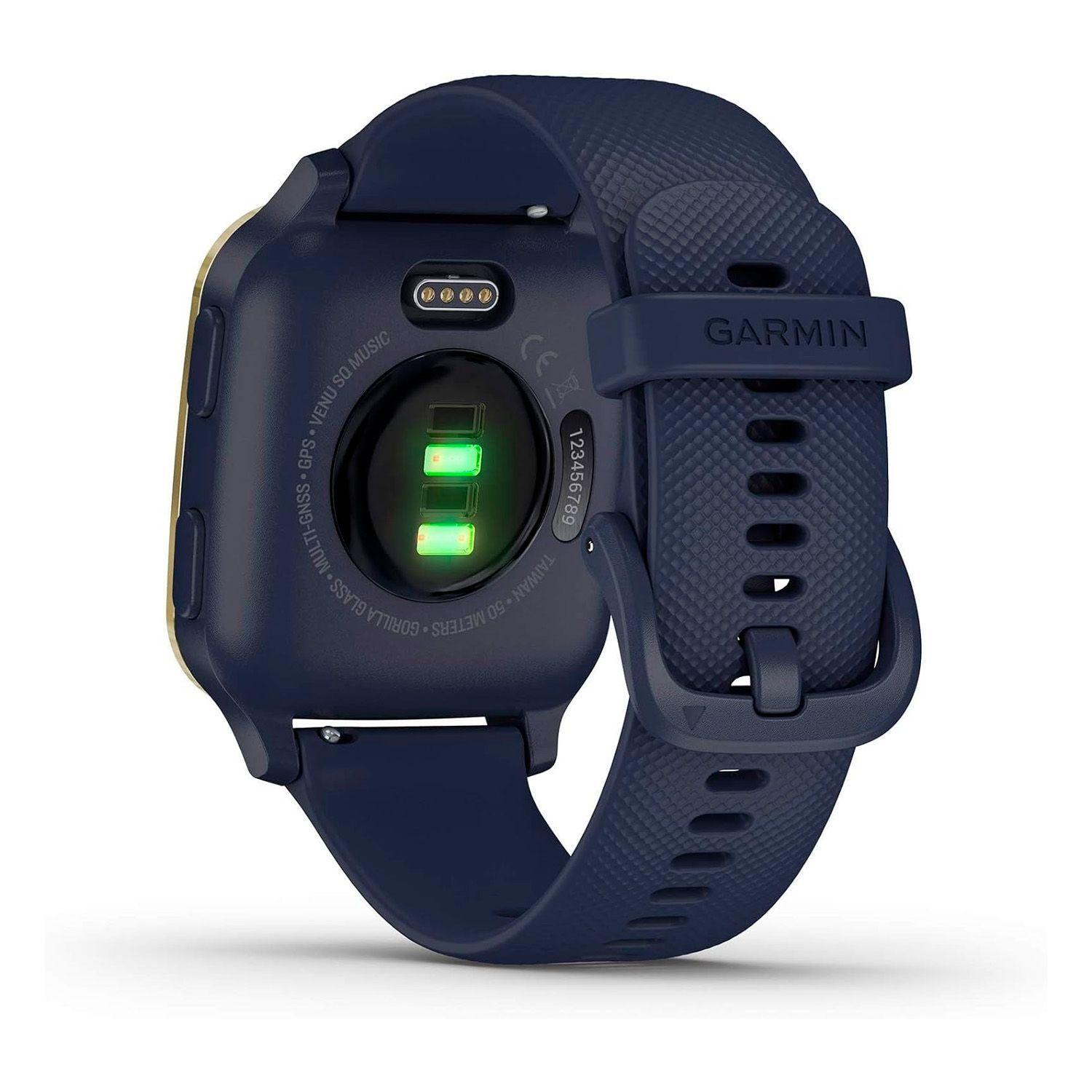 Smartwatch Garmin Venu SQ Music Edition Navy GPS NFC-3