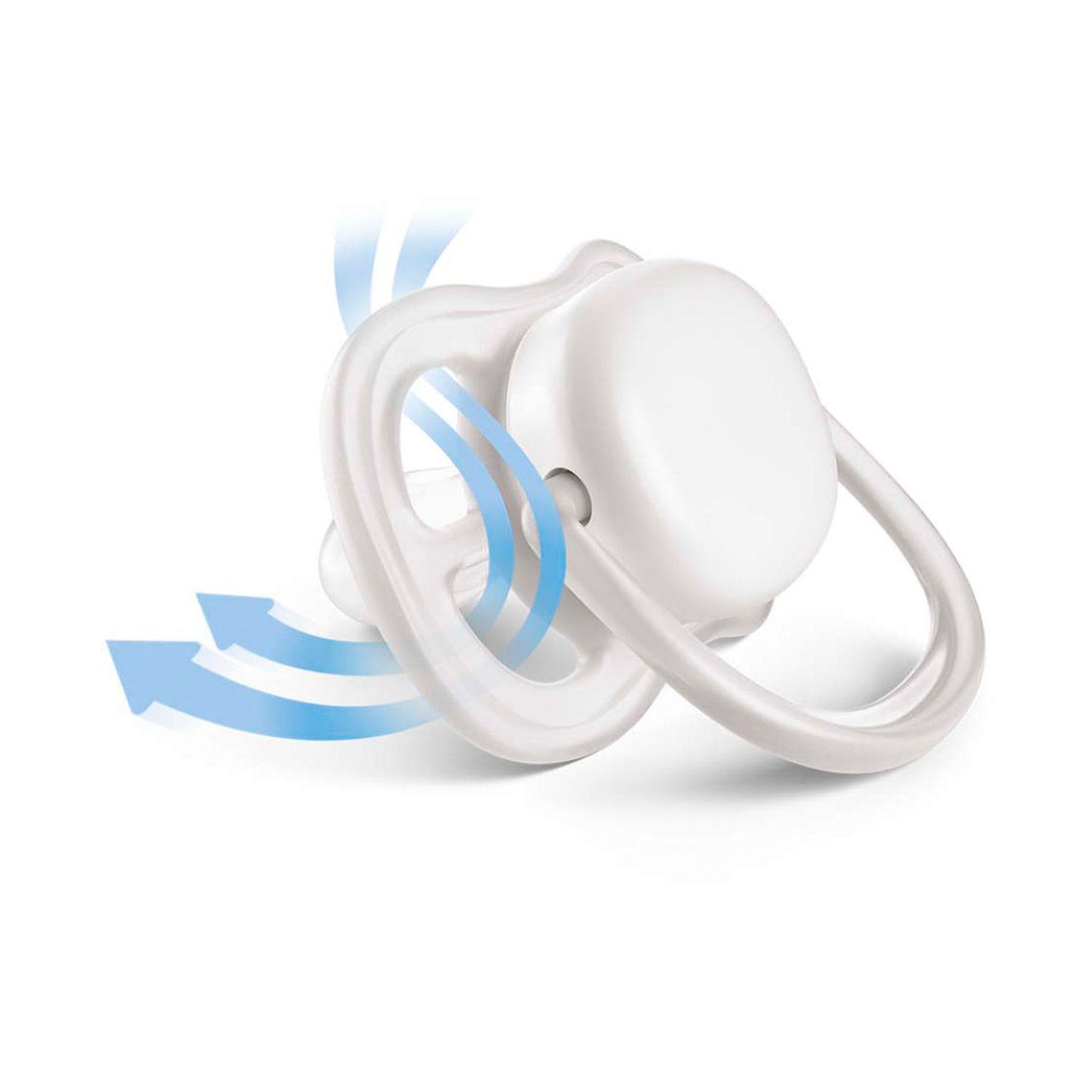 Chupete Avent Ultra Air 6-18m Niña 2UN-2