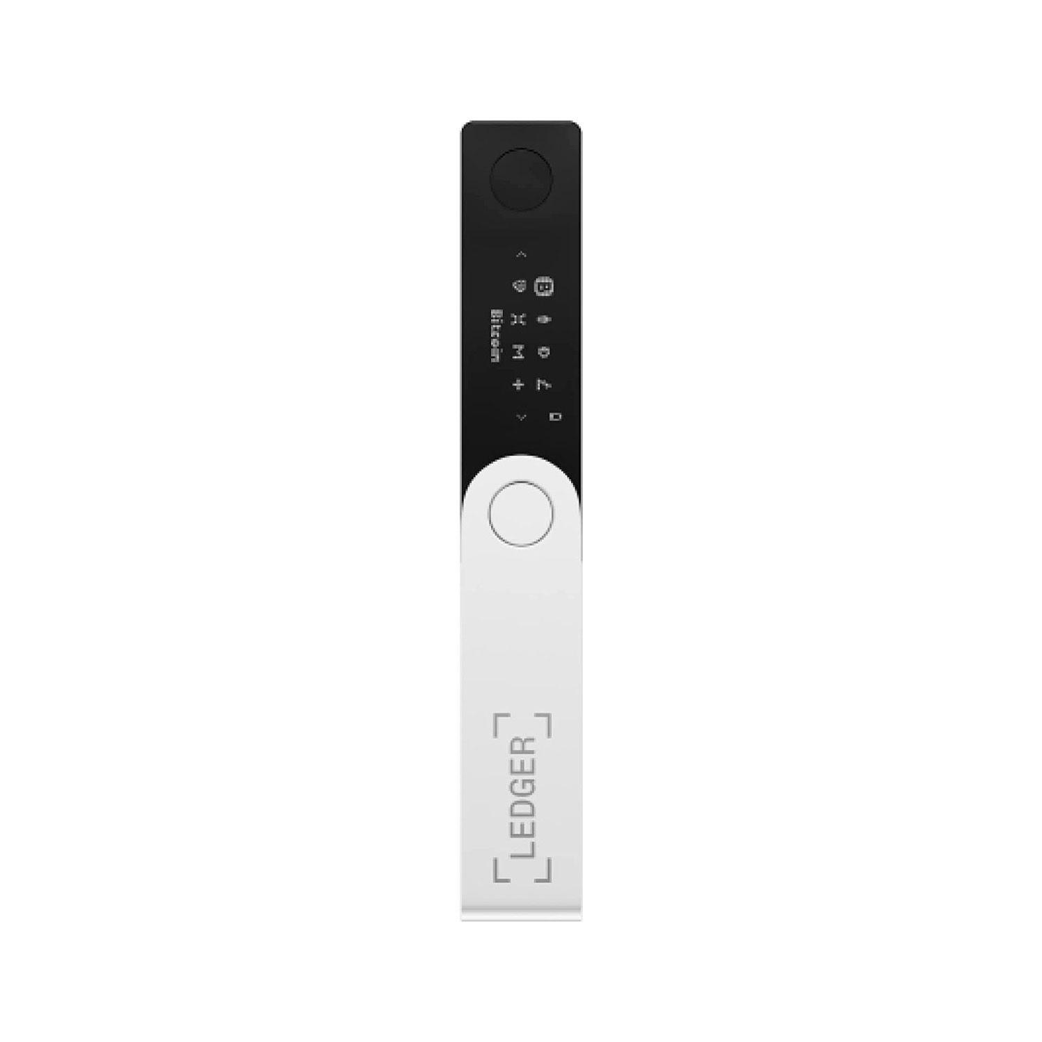 Billetera Ledger Nano X Crypto Hardware Wallet BT Negro-1