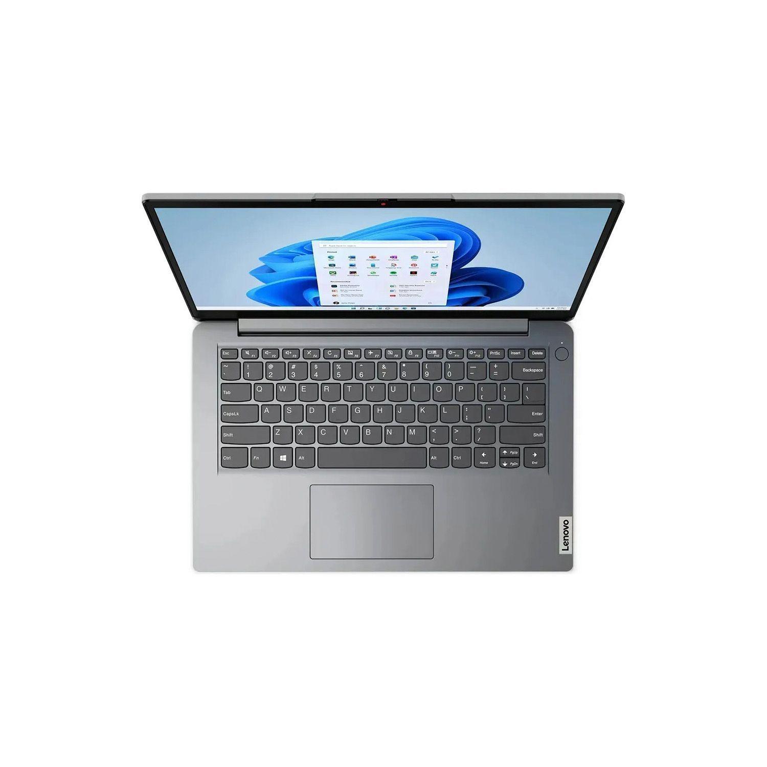 Notebook Lenovo IdeaPad Celeron 4GB 128GB 14' HD Win11 Gris-2