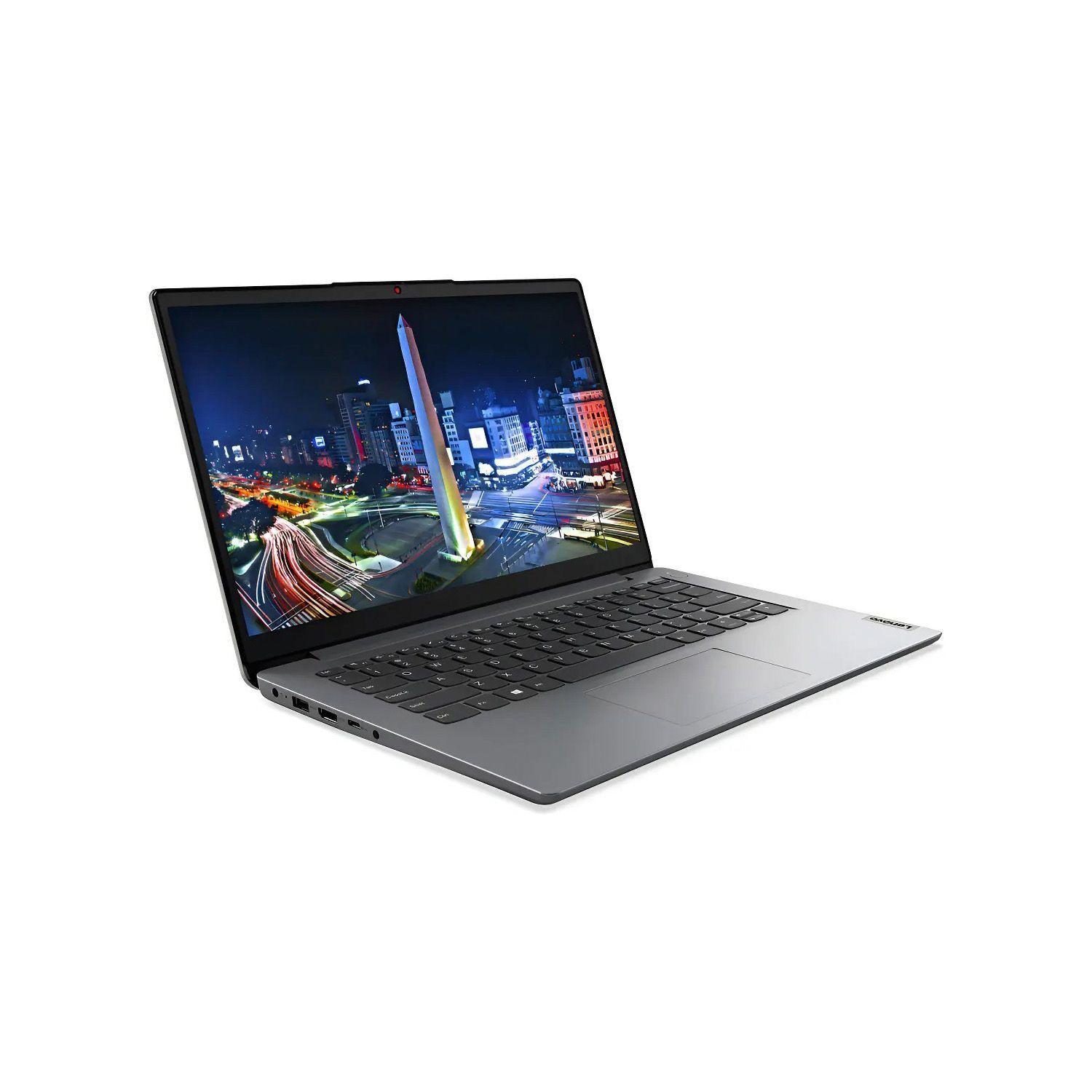 Notebook Lenovo IdeaPad Celeron 4GB 128GB 14' HD Win11 Gris-4