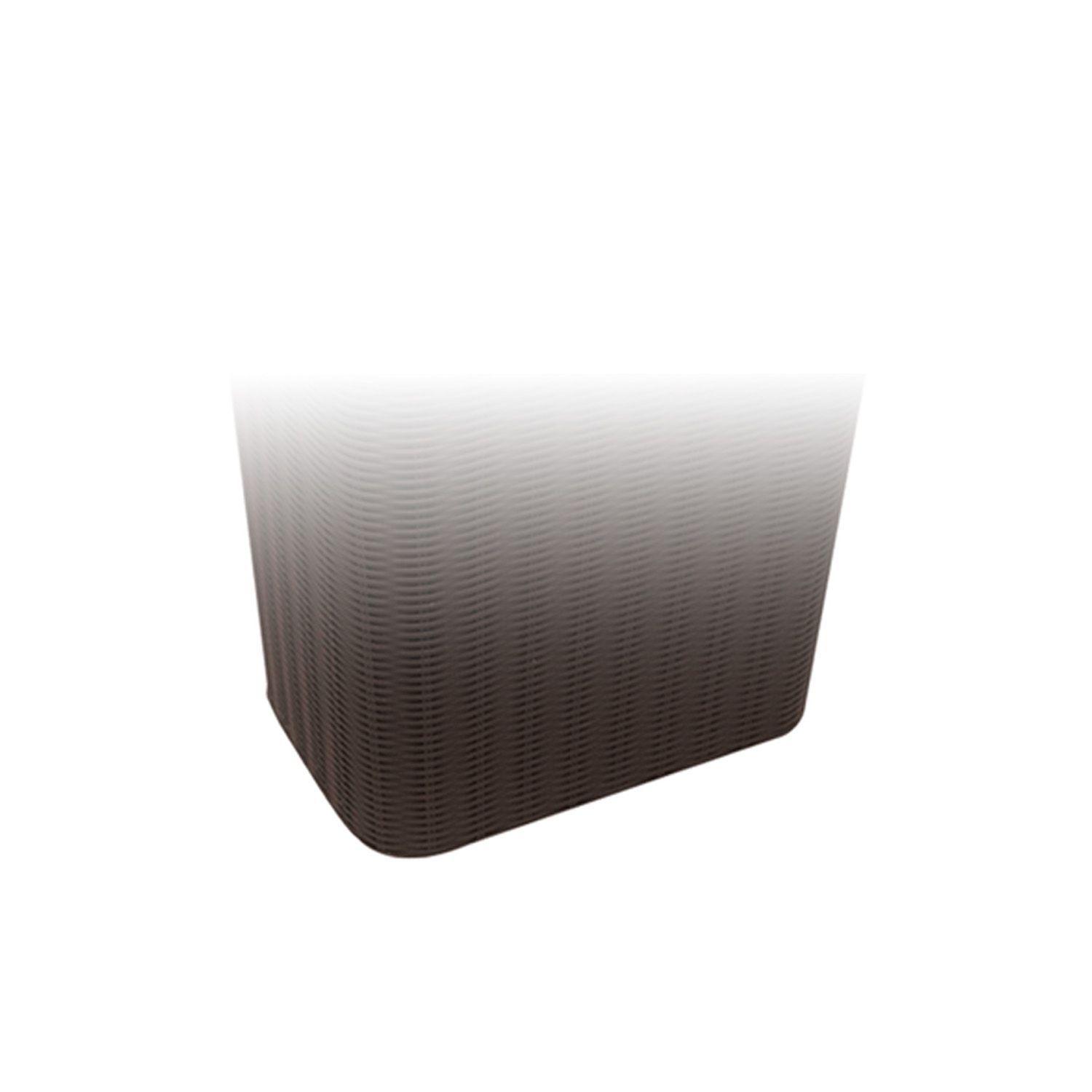 Tacho de Basura Ratan Vaiven Slim 25LT Café-3