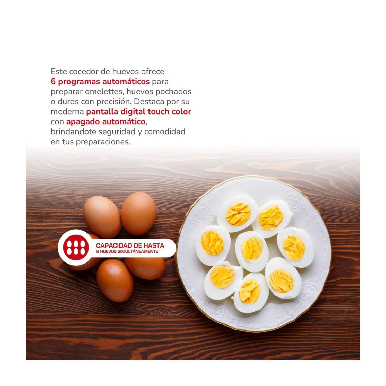 Cocedor de huevos Thomas TH 85DC Egg Touch DigitalPro 6-4