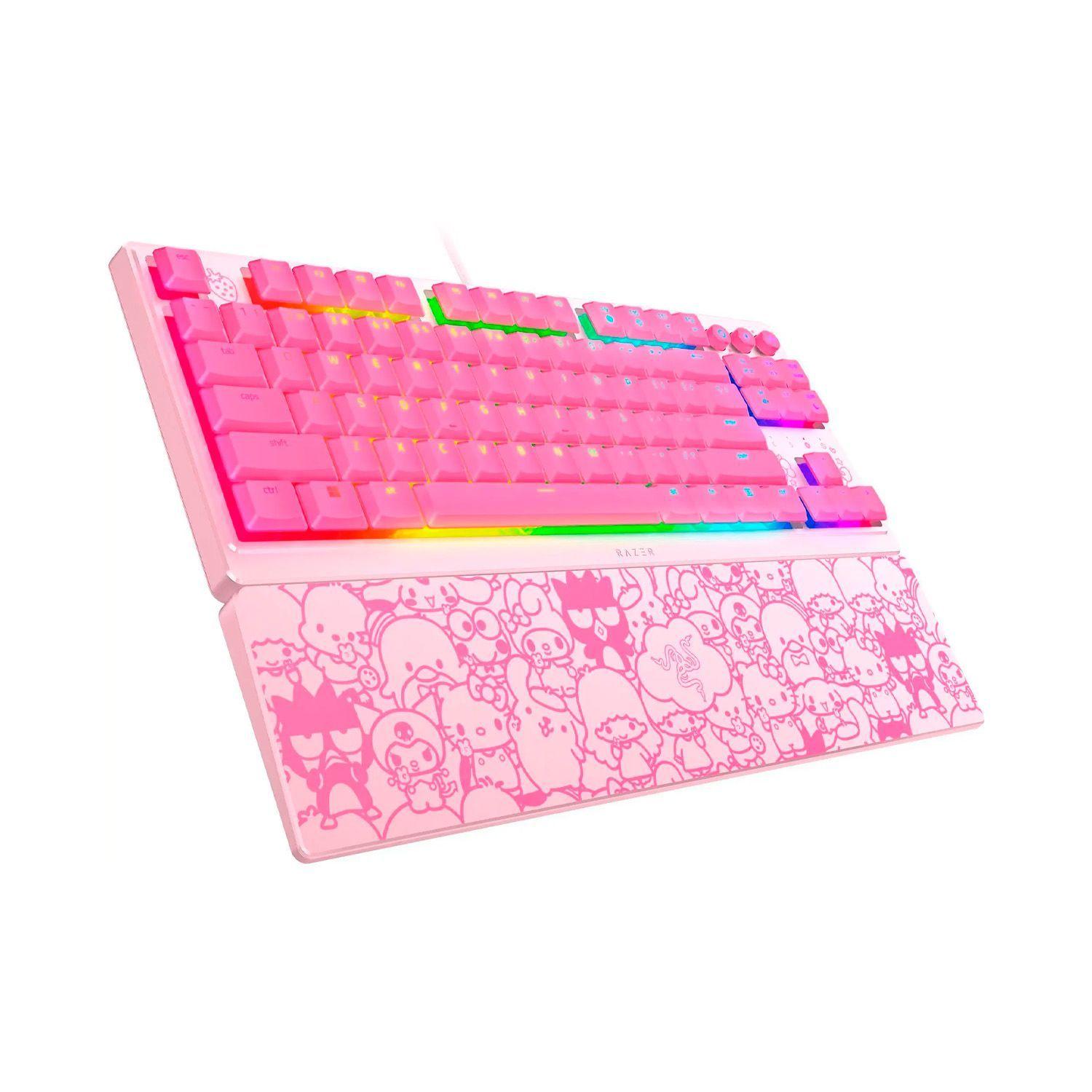 Teclado Gamer Razer Ornata V3 TKL Hello Kitty and Friends Inglés-1
