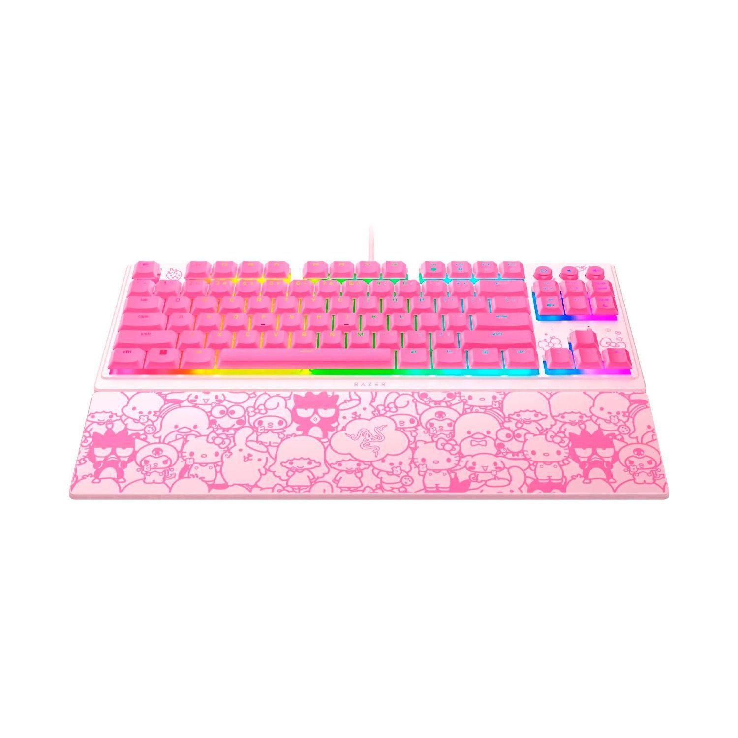 Teclado Gamer Razer Ornata V3 TKL Hello Kitty and Friends Inglés-2