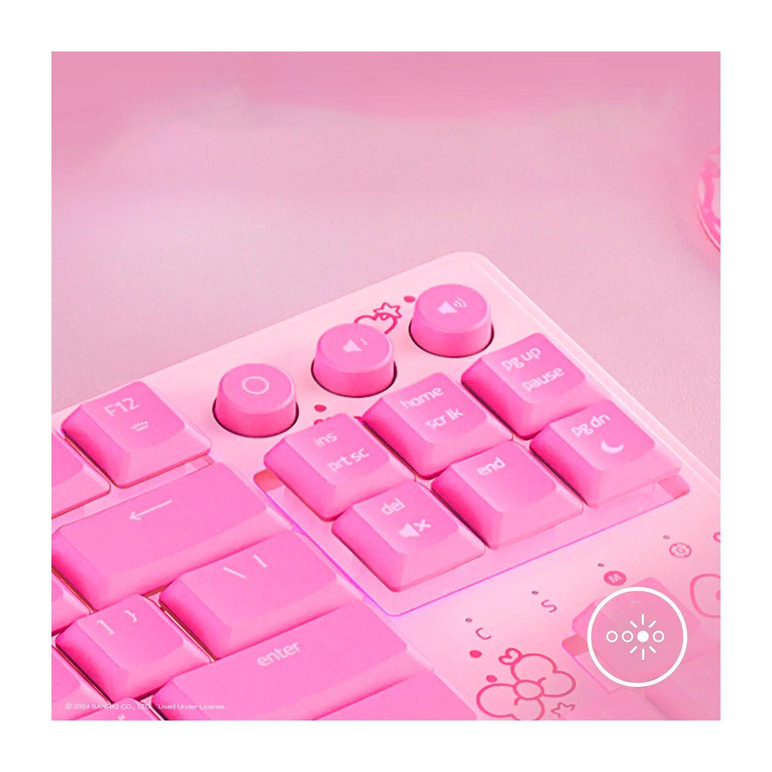 Teclado Gamer Razer Ornata V3 TKL Hello Kitty and Friends Inglés-3